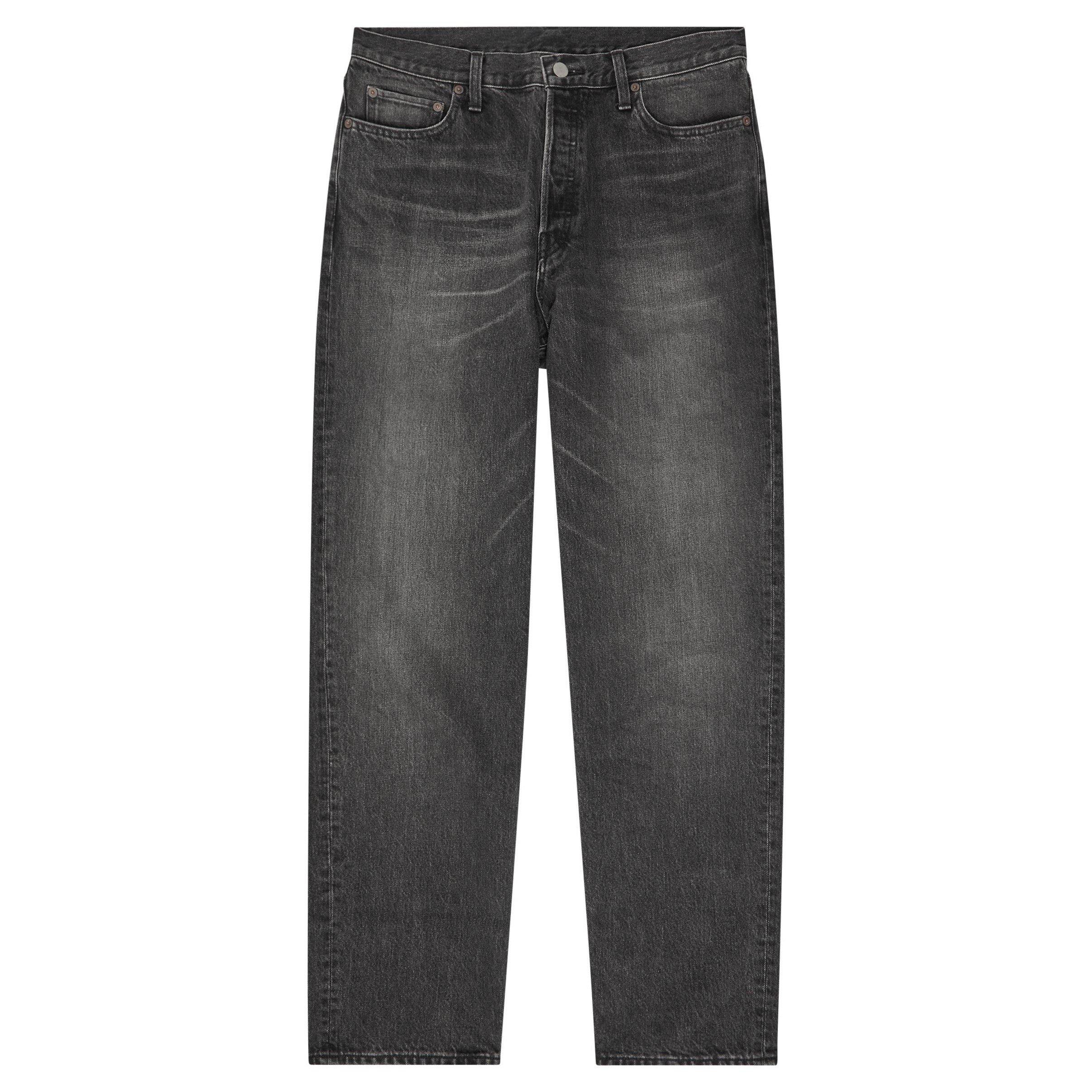 SSSTEIN SSSTEIN RELAX FIT DENIM PANTS