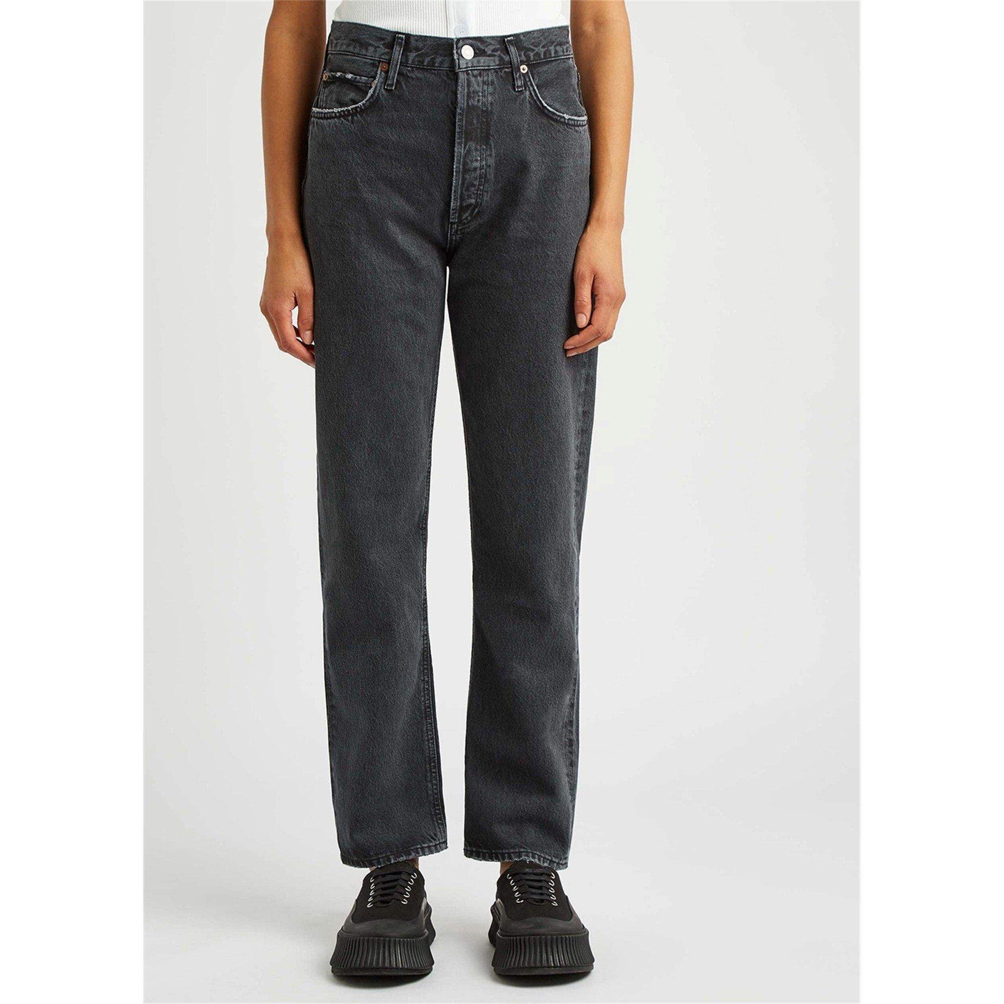 BLACK GREY - Agolde - JN 90S PINCH WAIST IN BLACK TE - 2