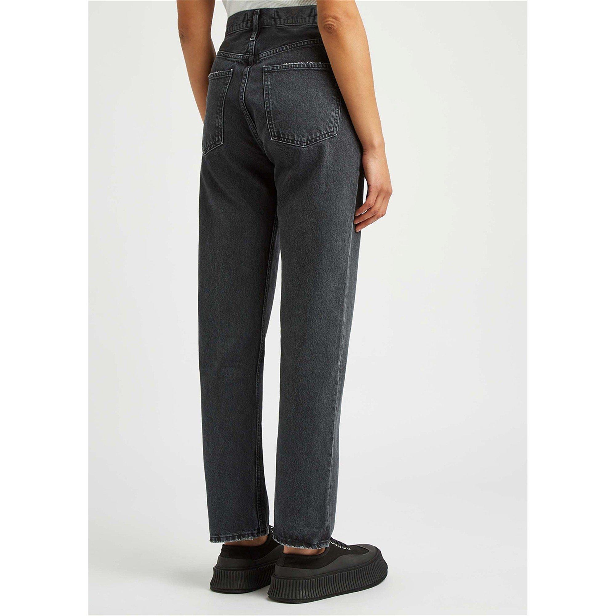 BLACK GREY - Agolde - JN 90S PINCH WAIST IN BLACK TE - 3