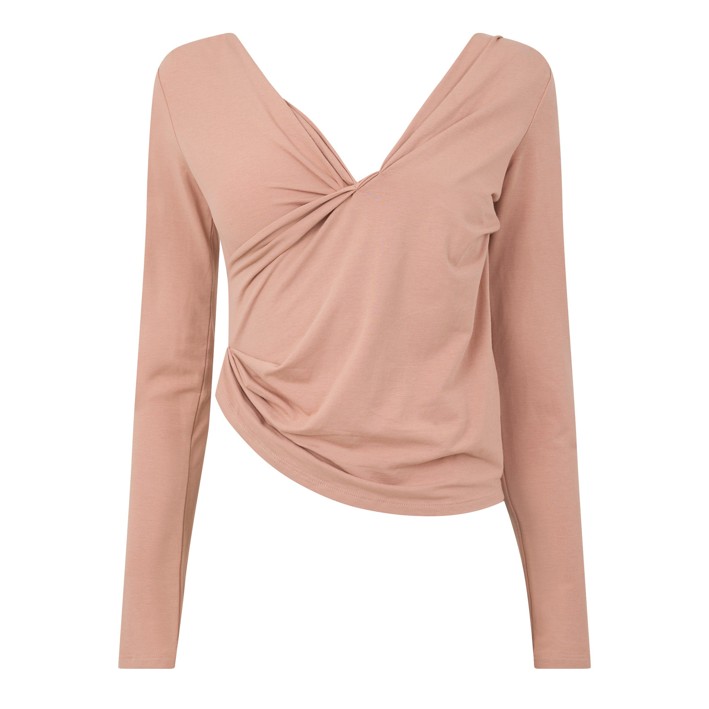 PINK - The Line by K - TP UMI LONG SLV TOP - 1