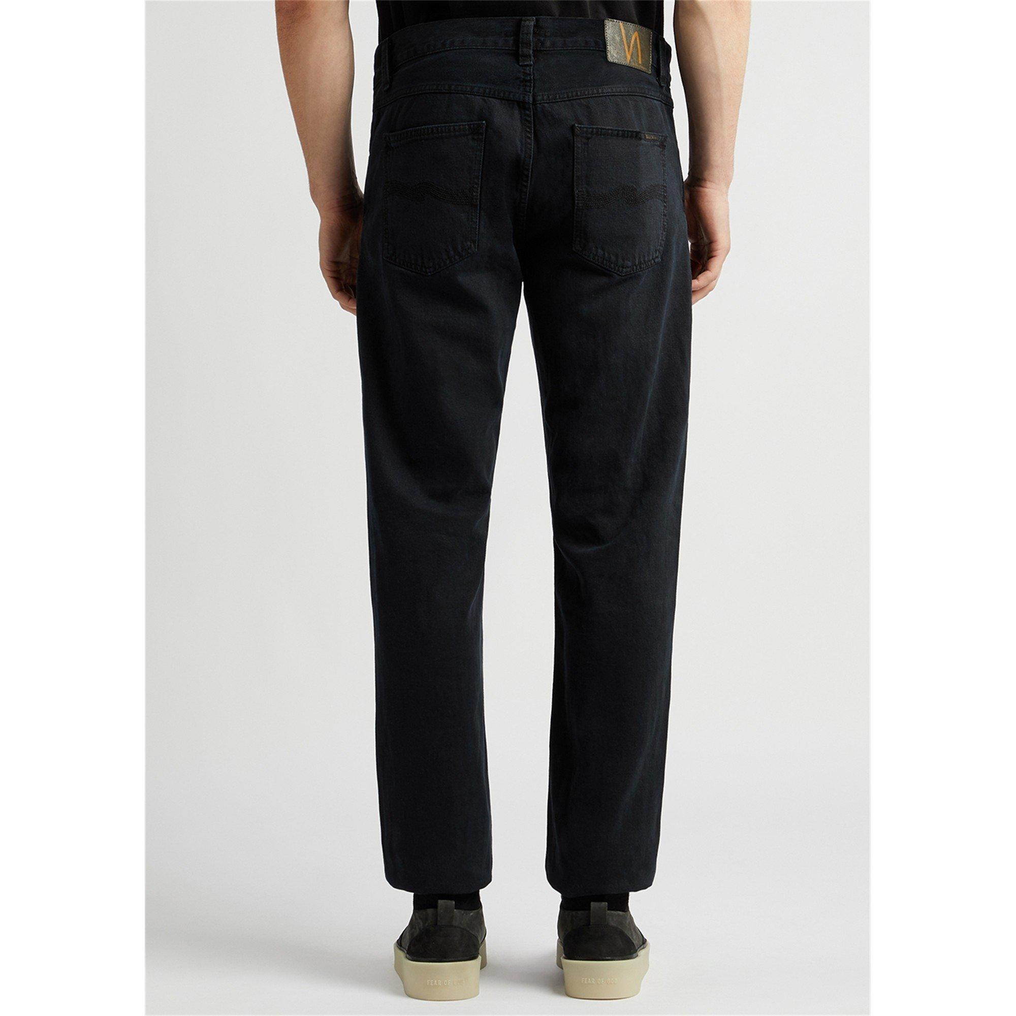 BLACK - Nudie Jeans - NUDIE JN STRGHT GRIT JCKSON BL - 3