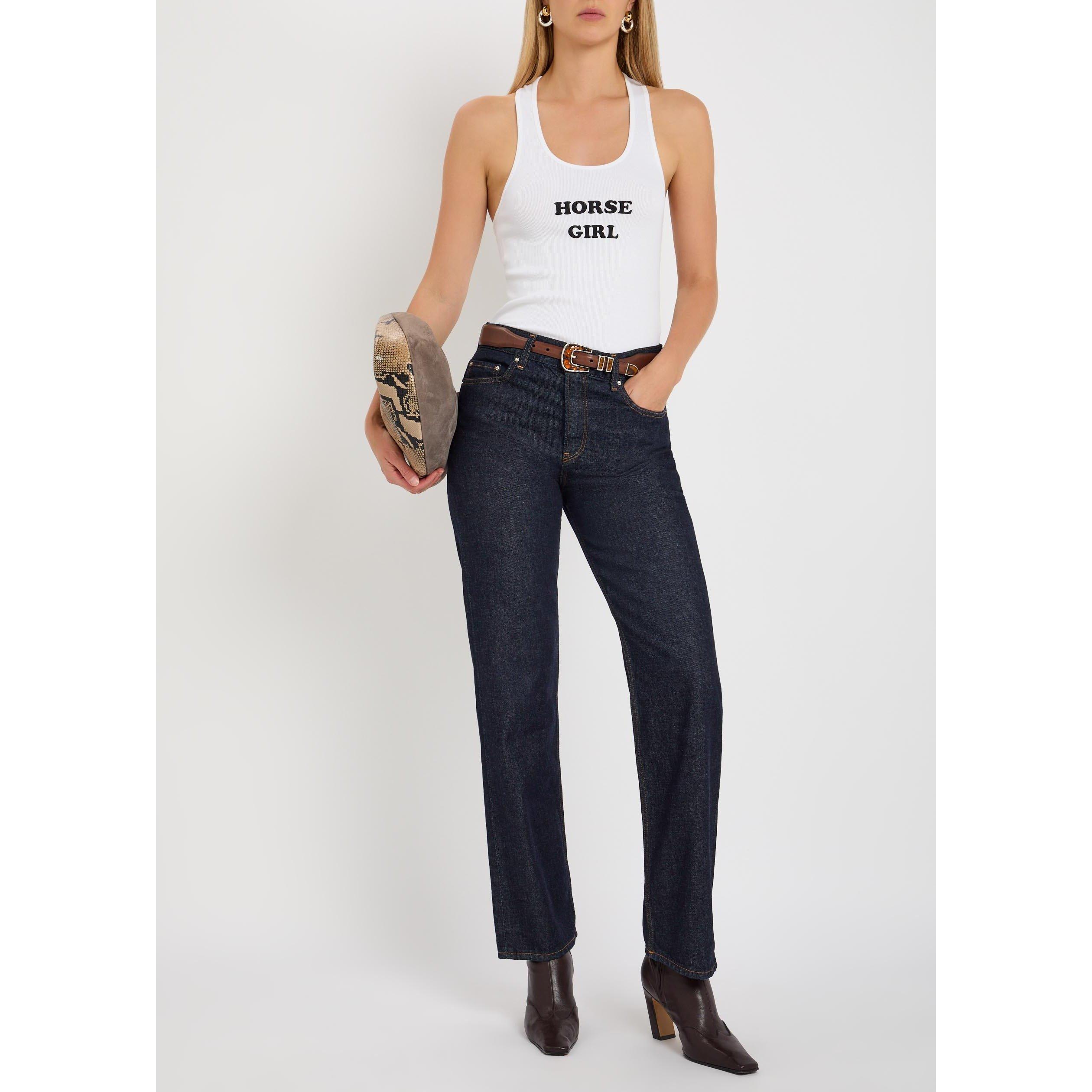 WHITE AND OTHER - Stella McCartney - HORSE GIRL TANK TOP - 5
