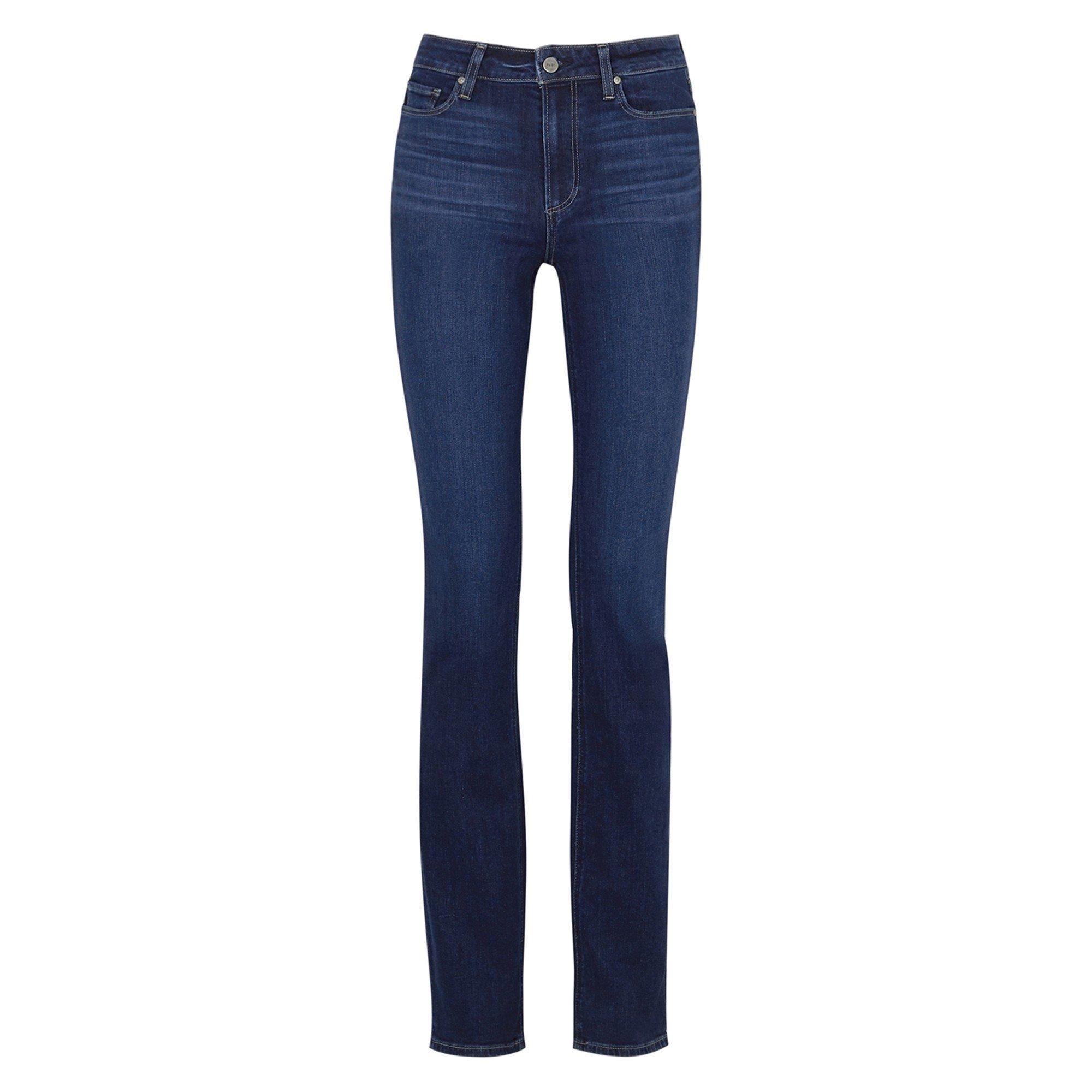 DARK BLUE - Paige - JN HOXTON STRAIGHT JEAN