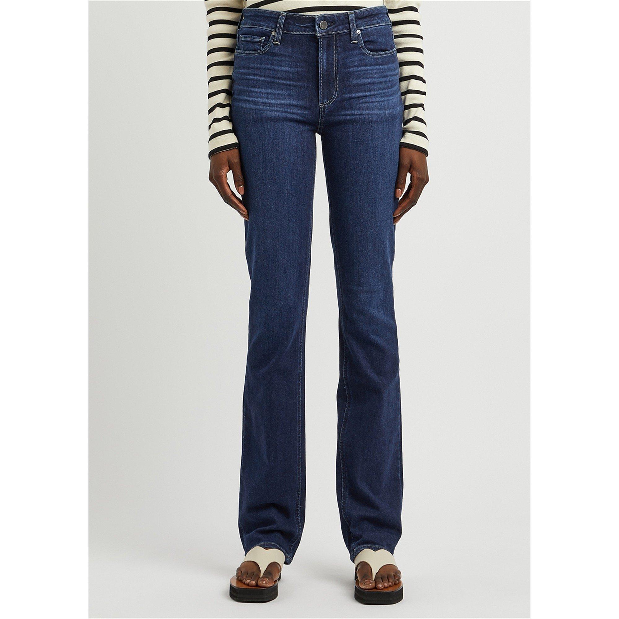 DARK BLUE - Paige - JN HOXTON STRAIGHT JEAN09 - 2