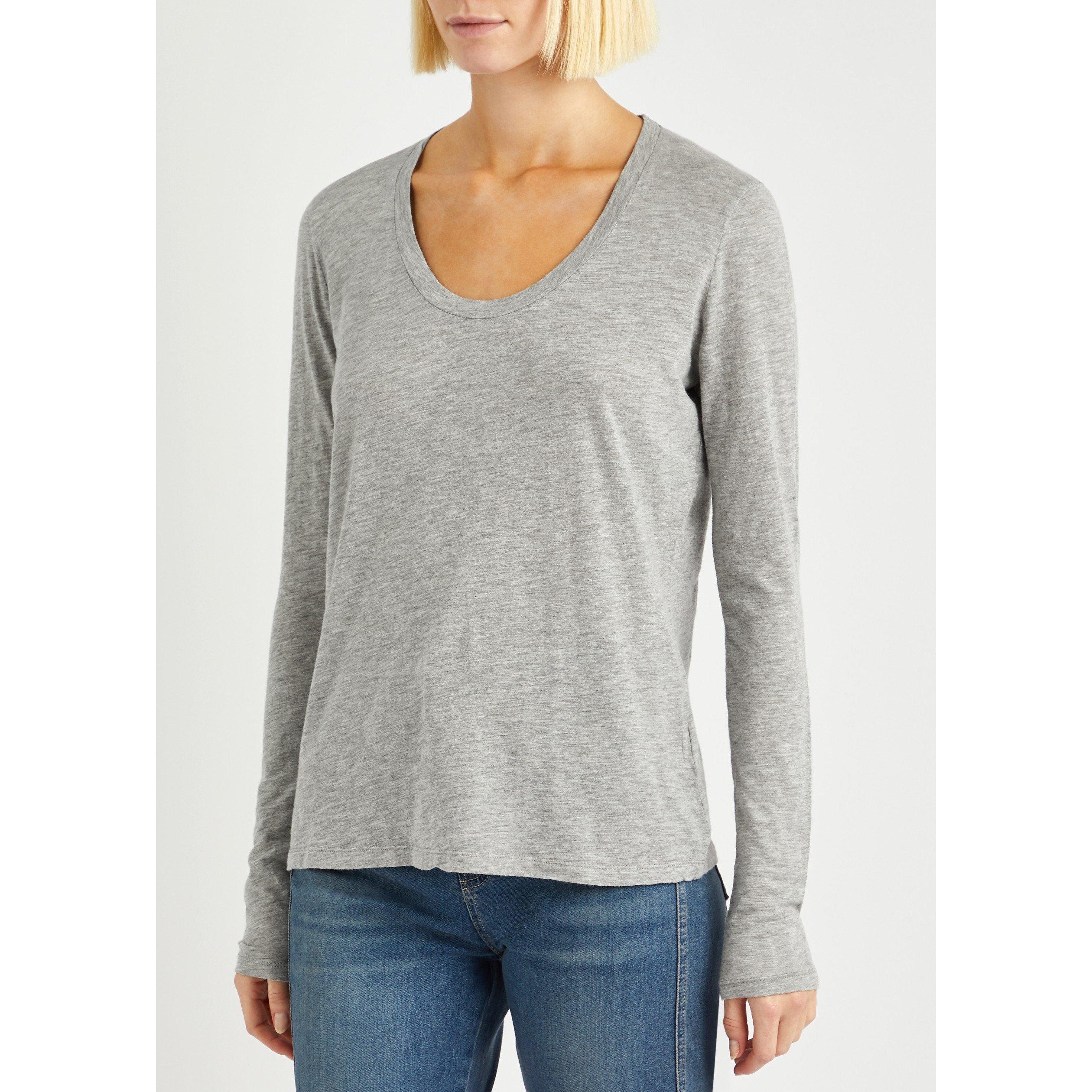 GREY - American Vintage - TS JACKSONVILLE L-SLVE TSHIRT - 2
