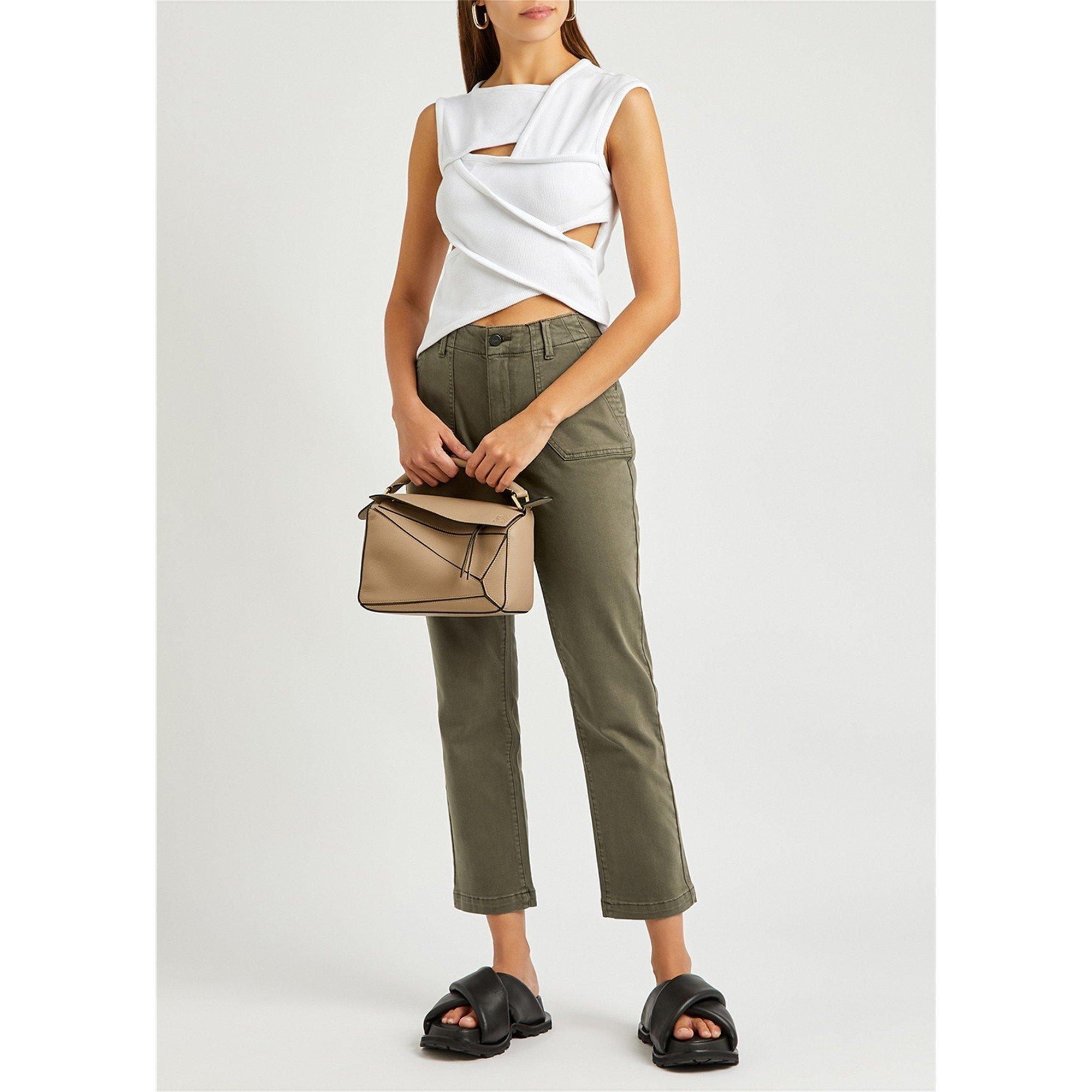 DARK GREEN - Paige - JN MAYSLIE STRAIGHT ANKLE JEAN - 5