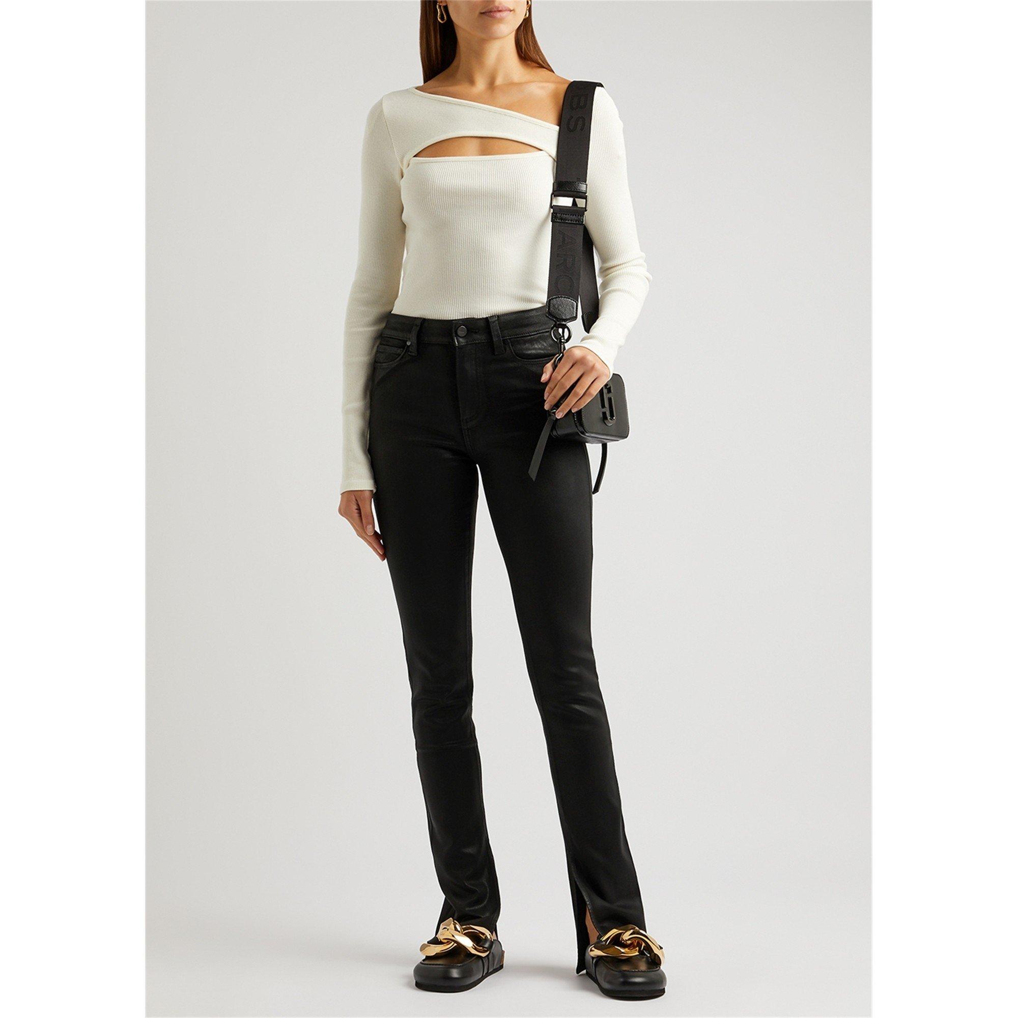 BLACK - Paige - Women's Constance High-Rise Skinny Jeans - 5
