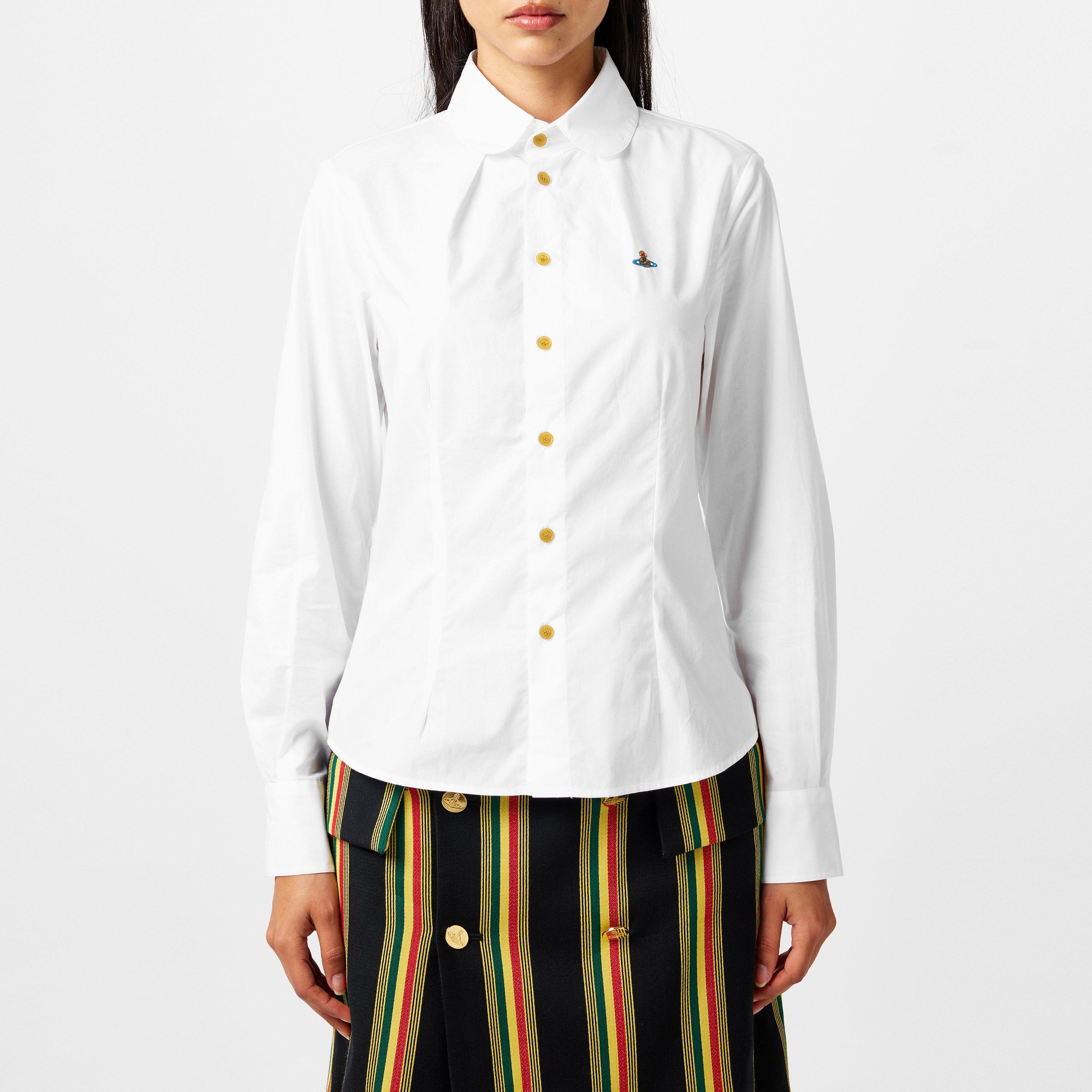 Vivienne Westwood Toulouse Cotton Shirt - White - Size 12 (44)