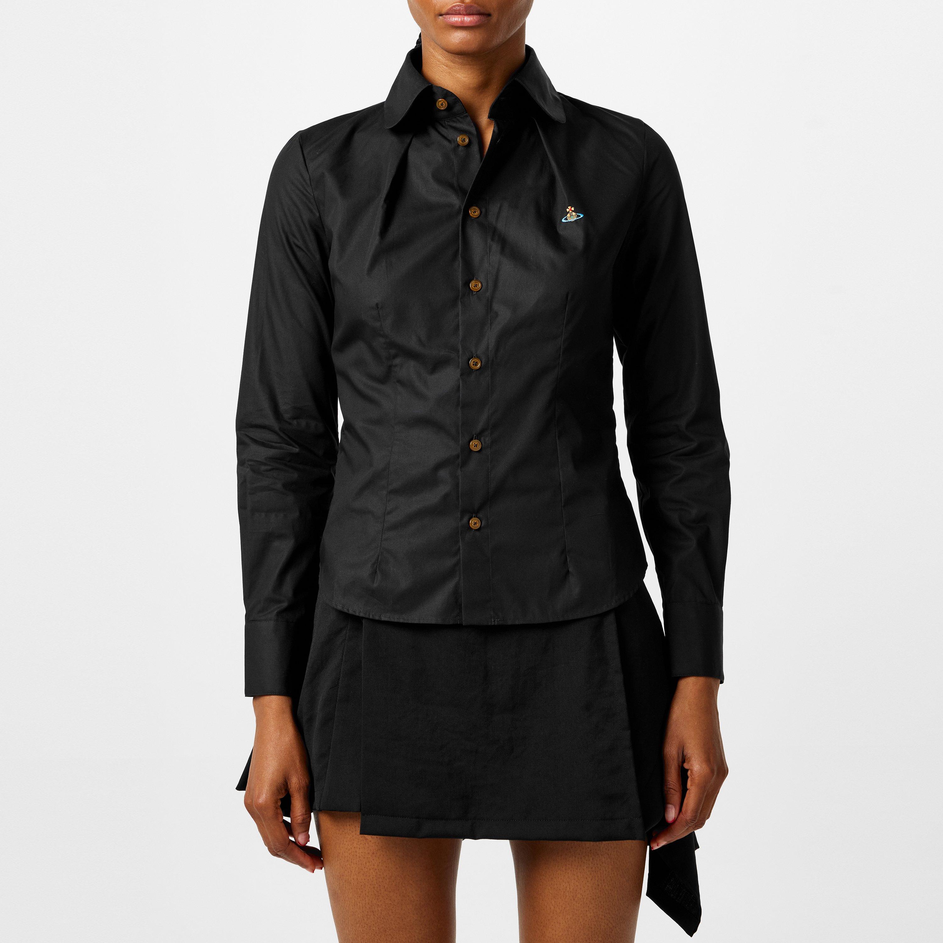 Vivienne Westwood Toulouse Cotton Shirt - Black - Size 14 (44)