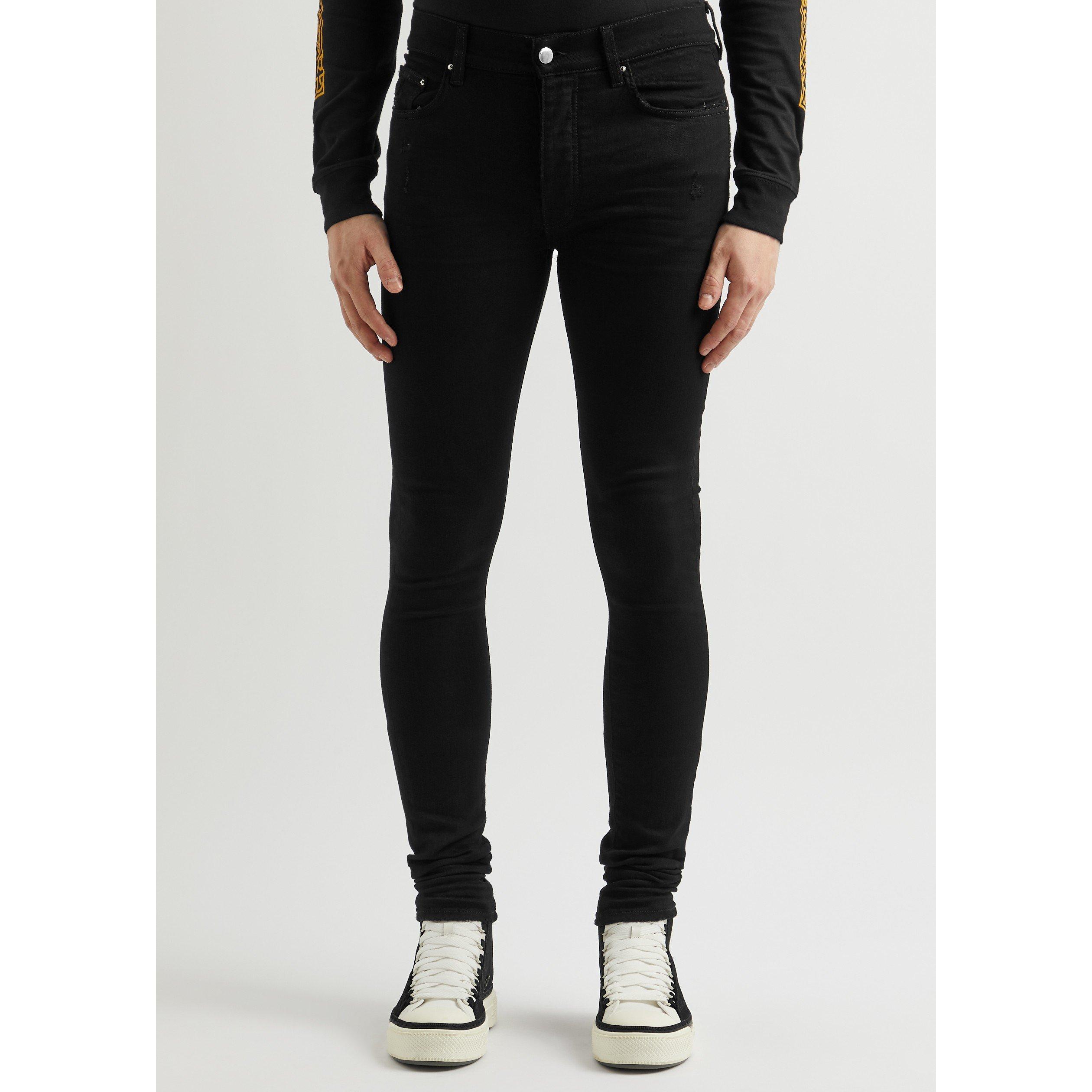 BLACK - Amiri - AMR STACK JEANS - 2