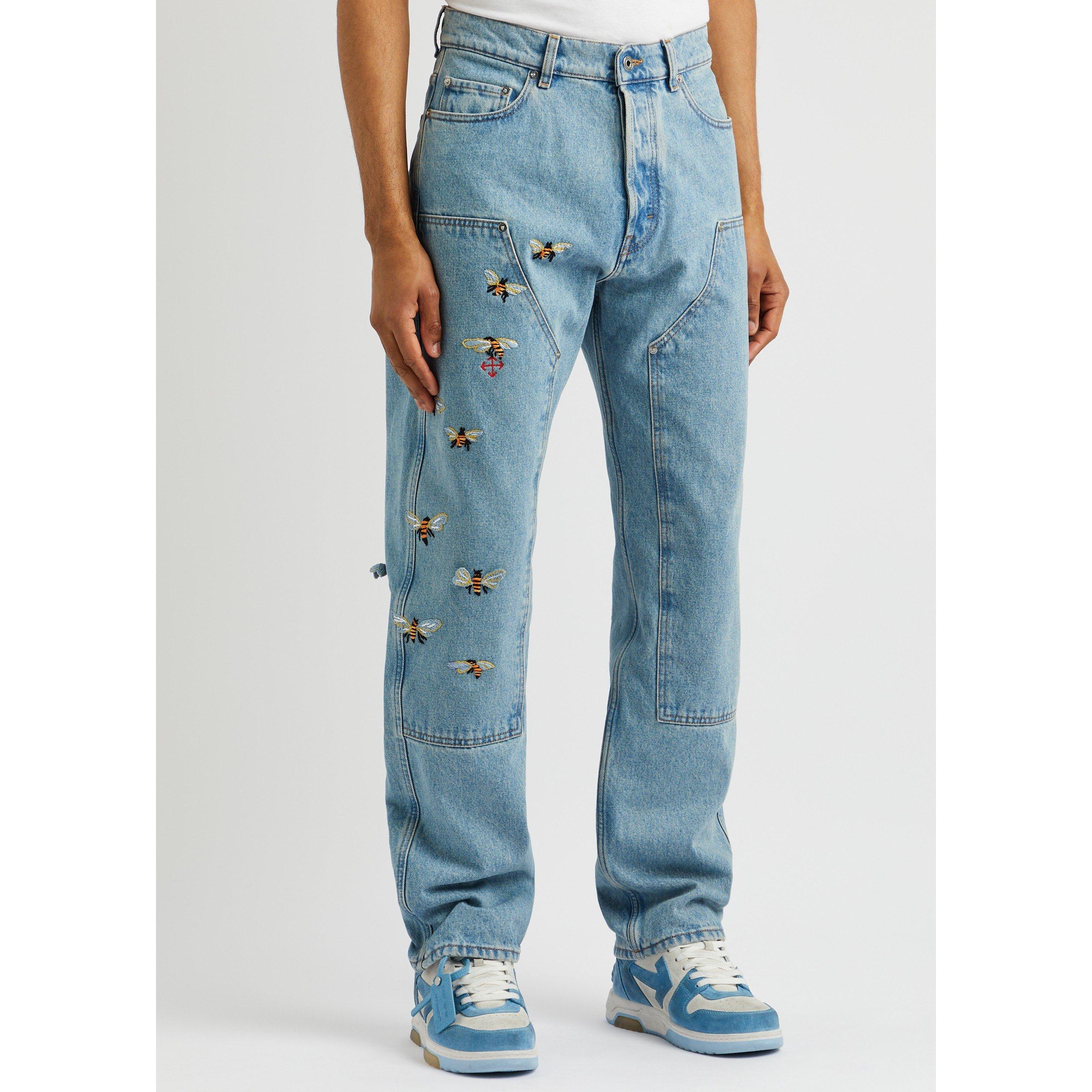 DENIM - Off White - OW BEES DENIM SKATE CARPENTER - 2