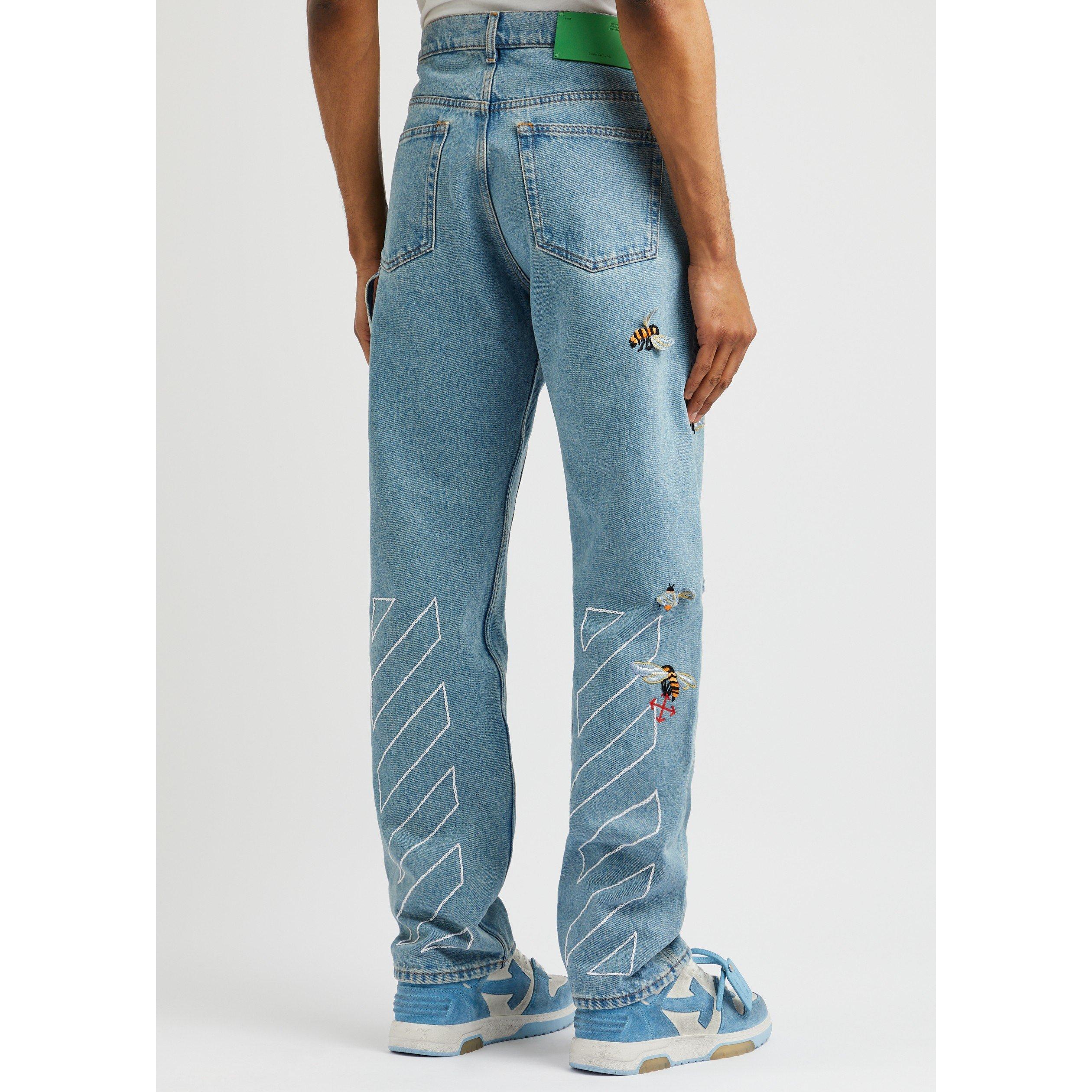 DENIM - Off White - OW BEES DENIM SKATE CARPENTER - 3