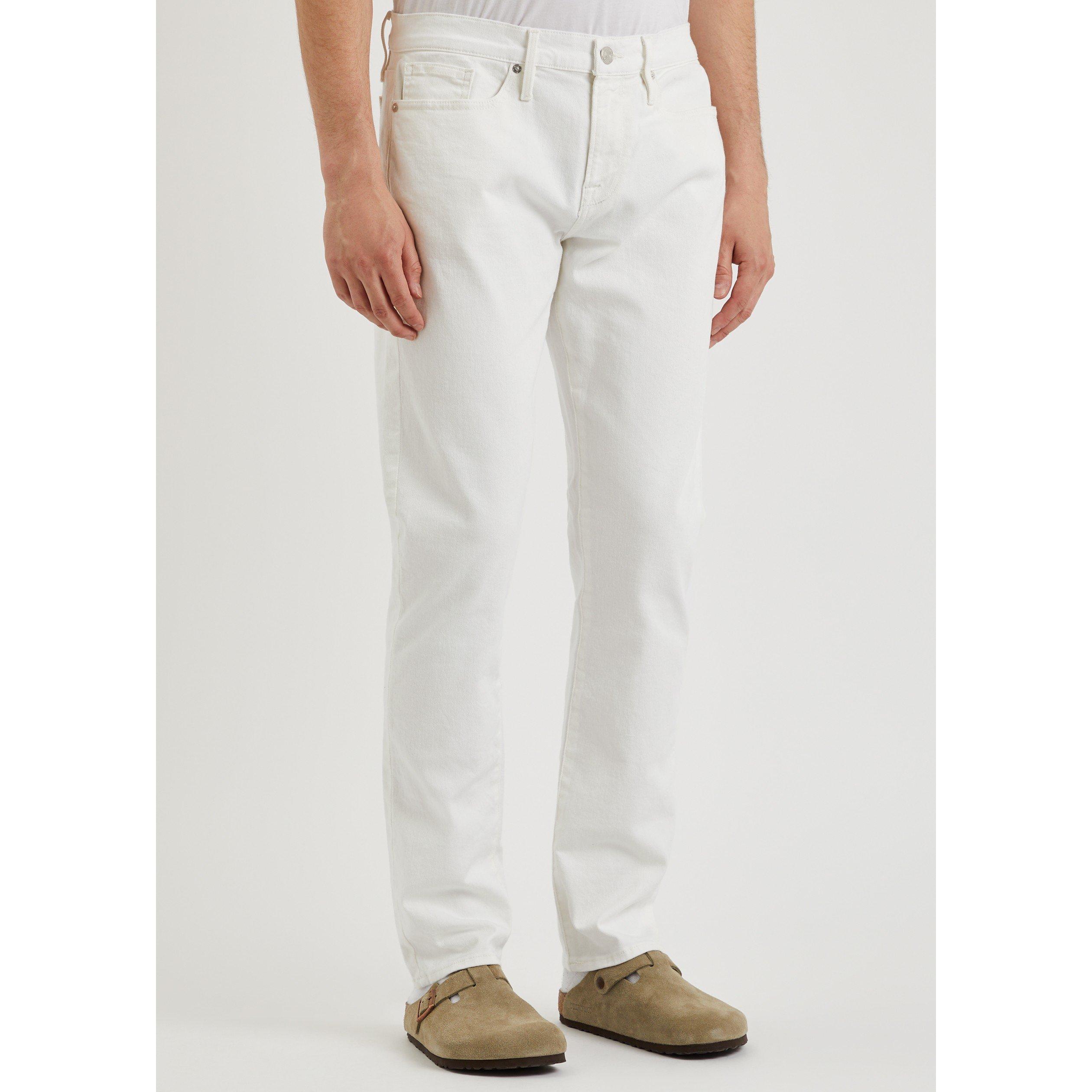WHITE - Frame - Men's Slim-Fit Jeans - 2