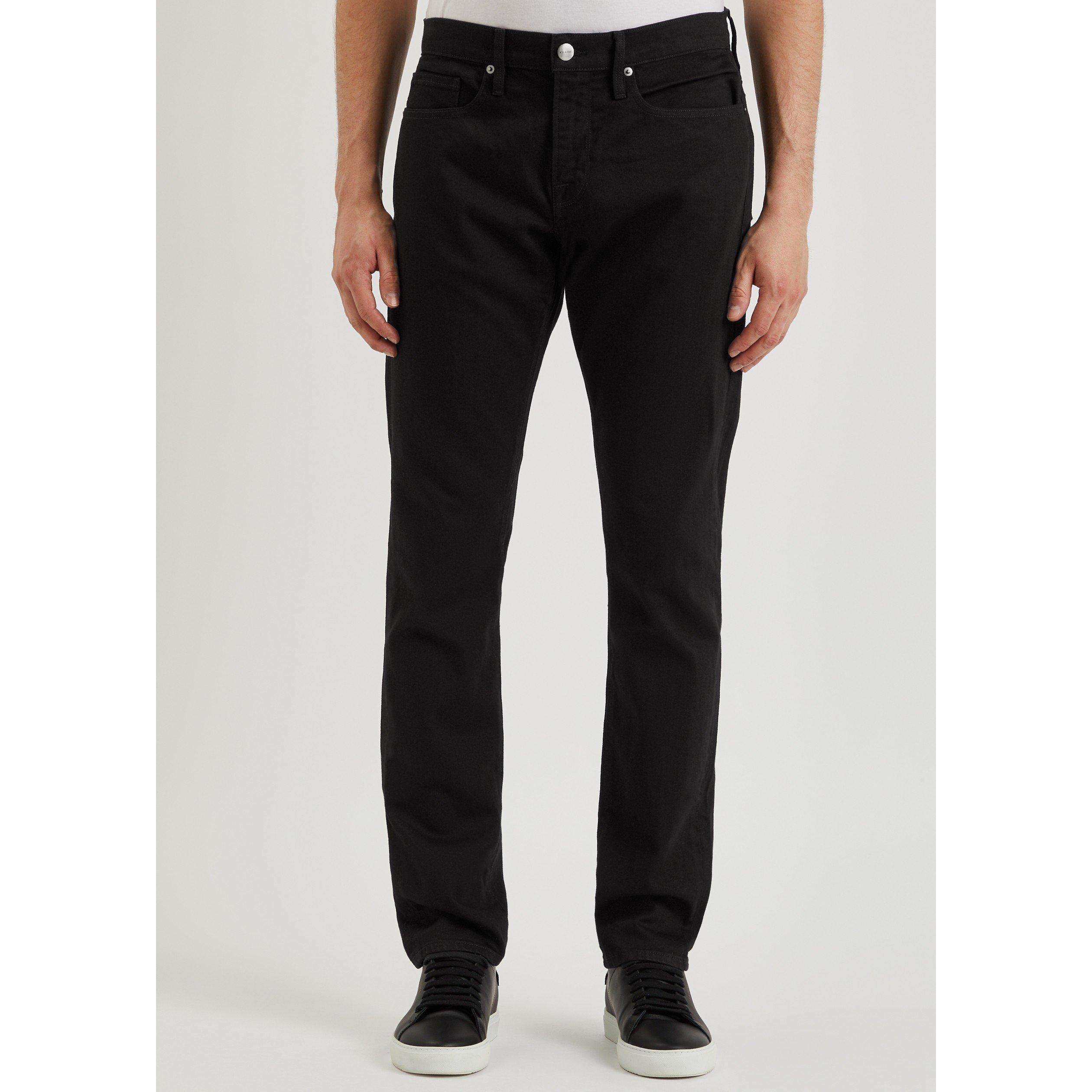BLACK - Frame - Men's Slim-Fit Denim Jeans - 2