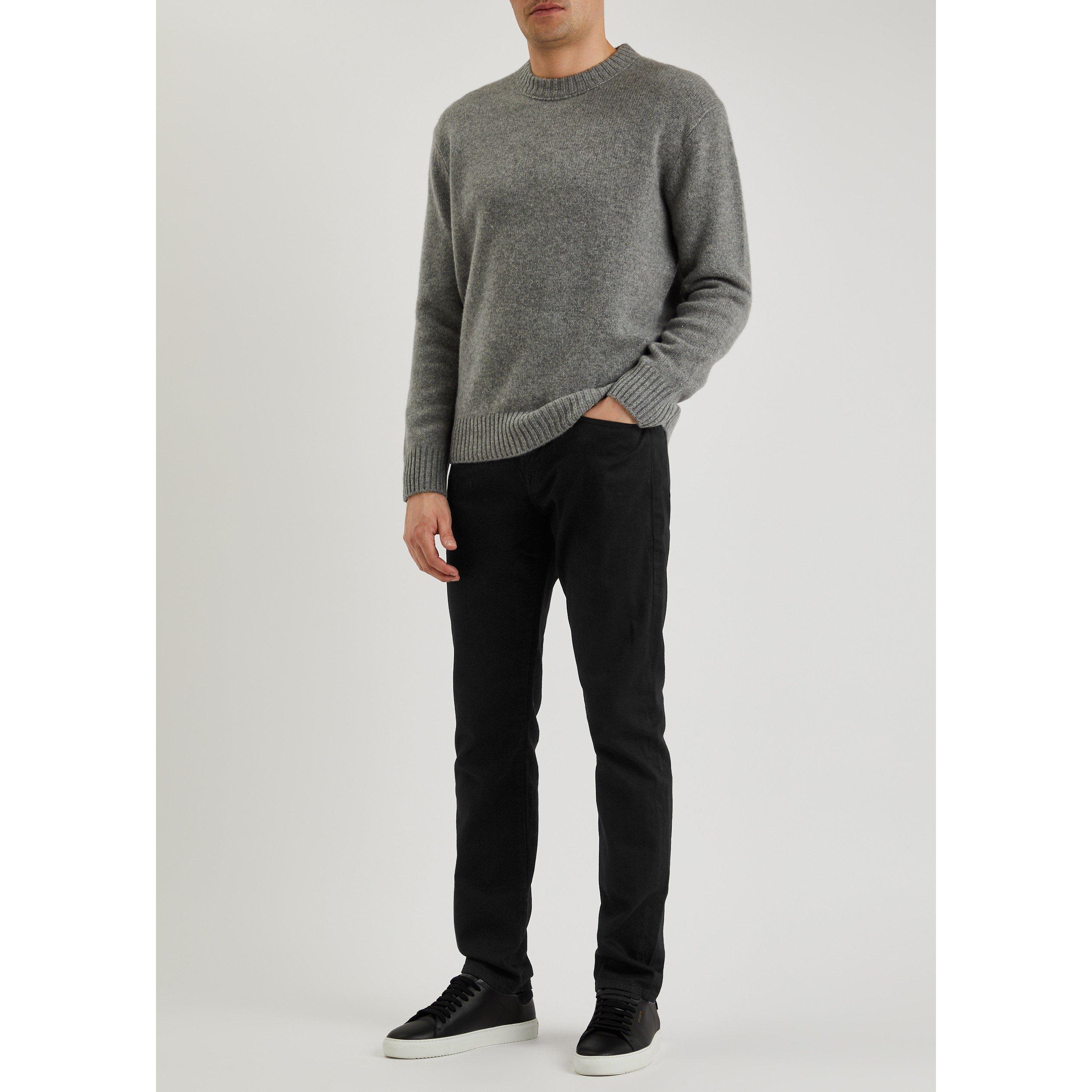 BLACK - Frame - Men's Slim-Fit Denim Jeans - 5