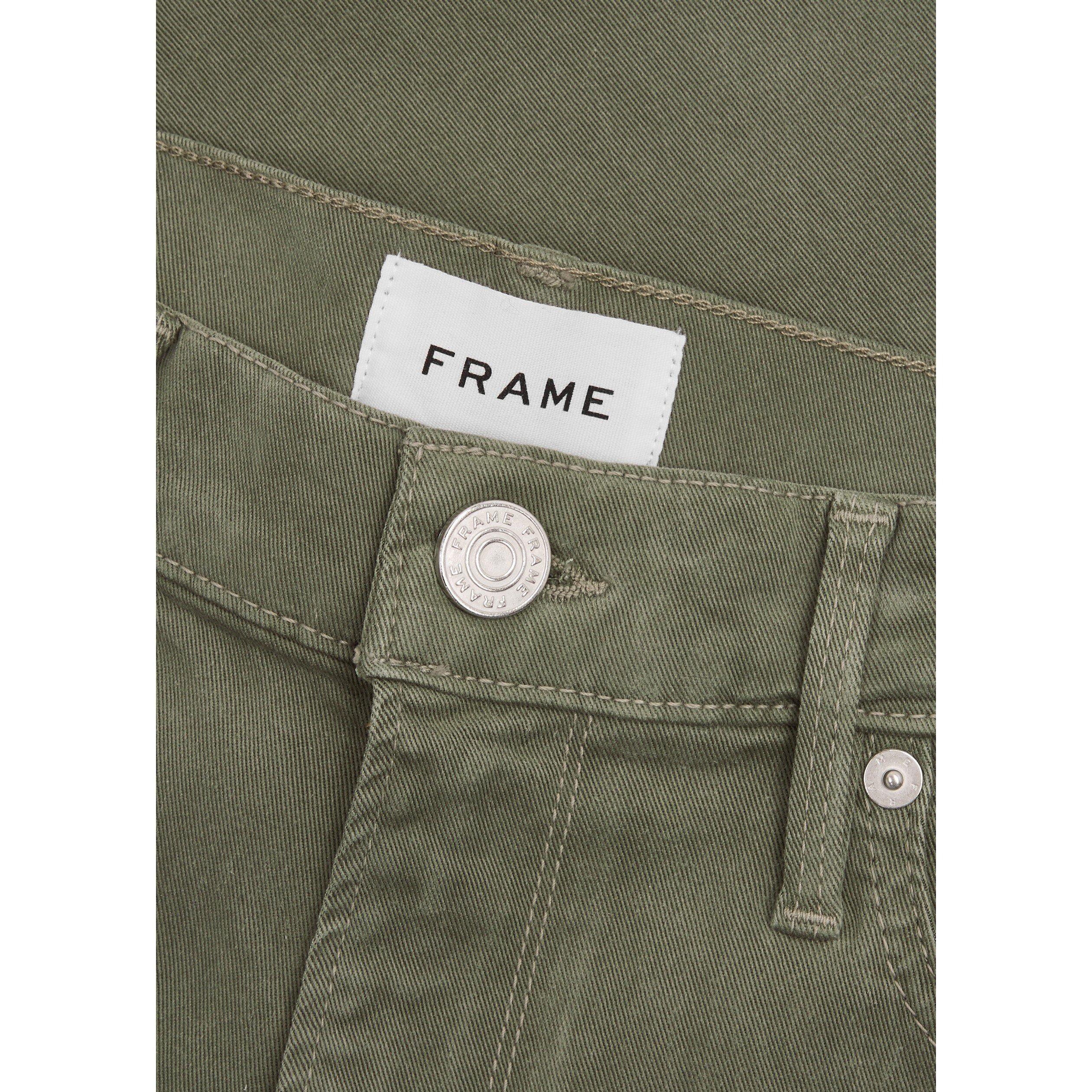 KHAKI - Frame - Men's Lyocell Mid-Rise Slim-Fit Jeans - 4