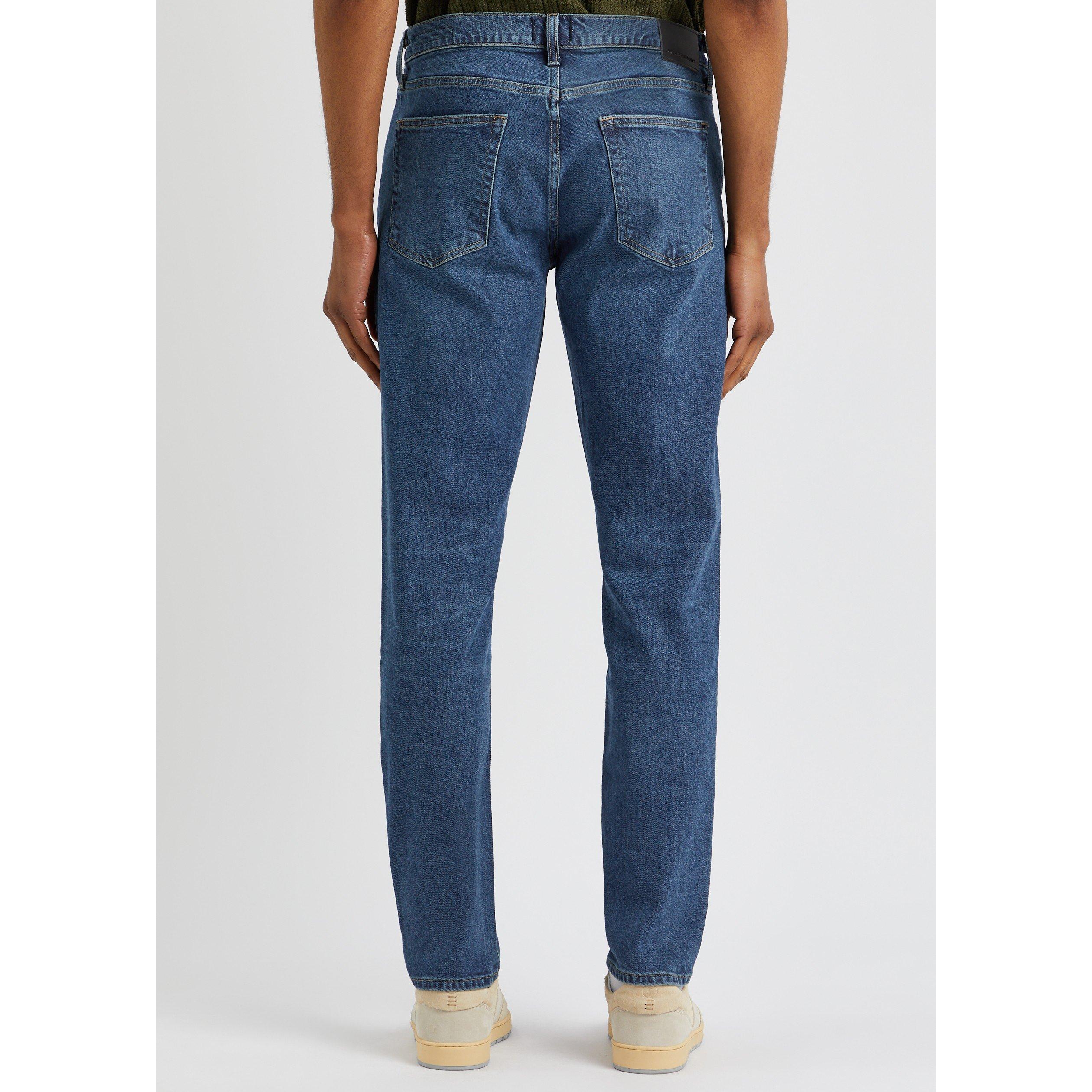 DARK BLUE - Citizens Of Humanity - Men's London Slim-Fit Tapered Jeans - 3