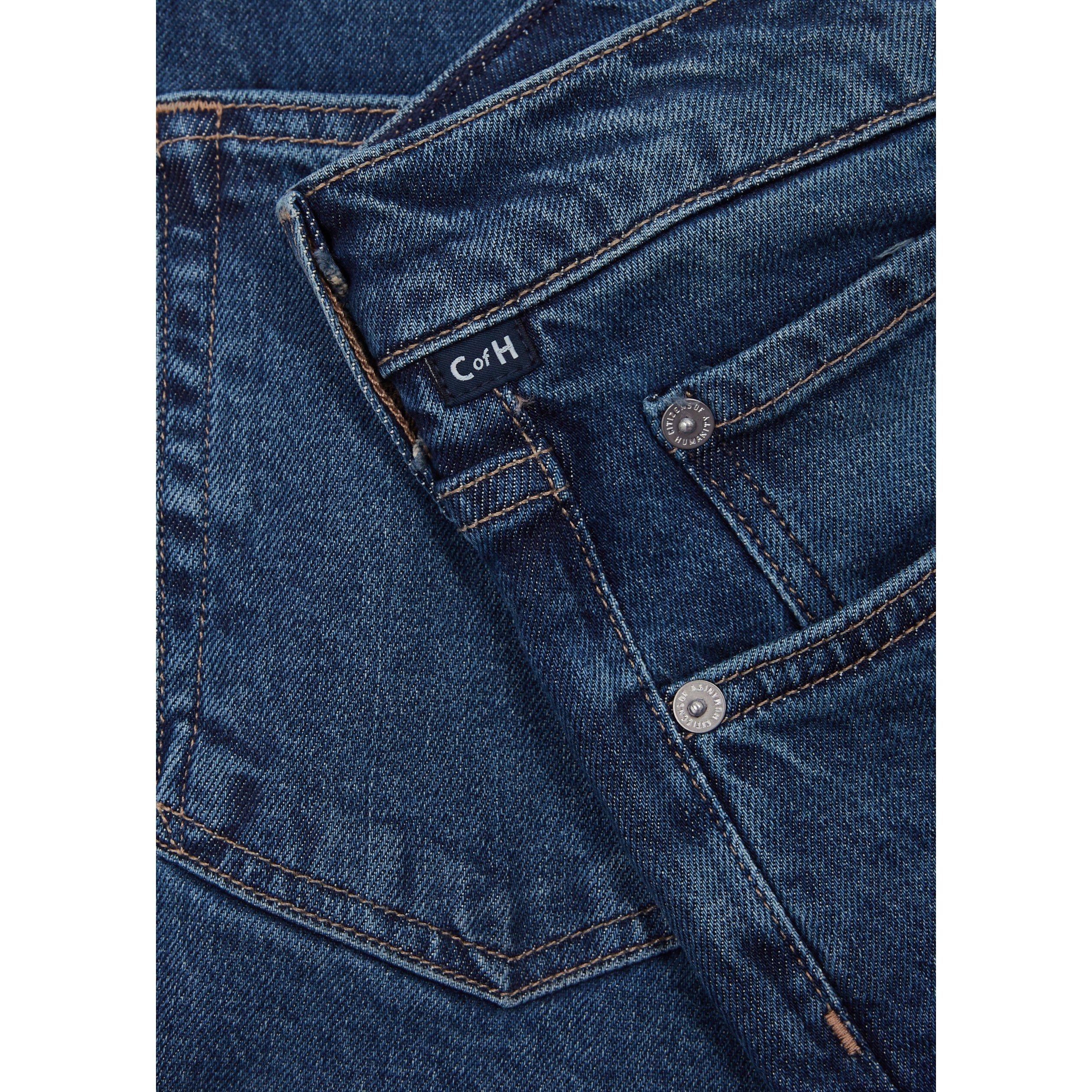 DARK BLUE - Citizens Of Humanity - Men's London Slim-Fit Tapered Jeans - 4