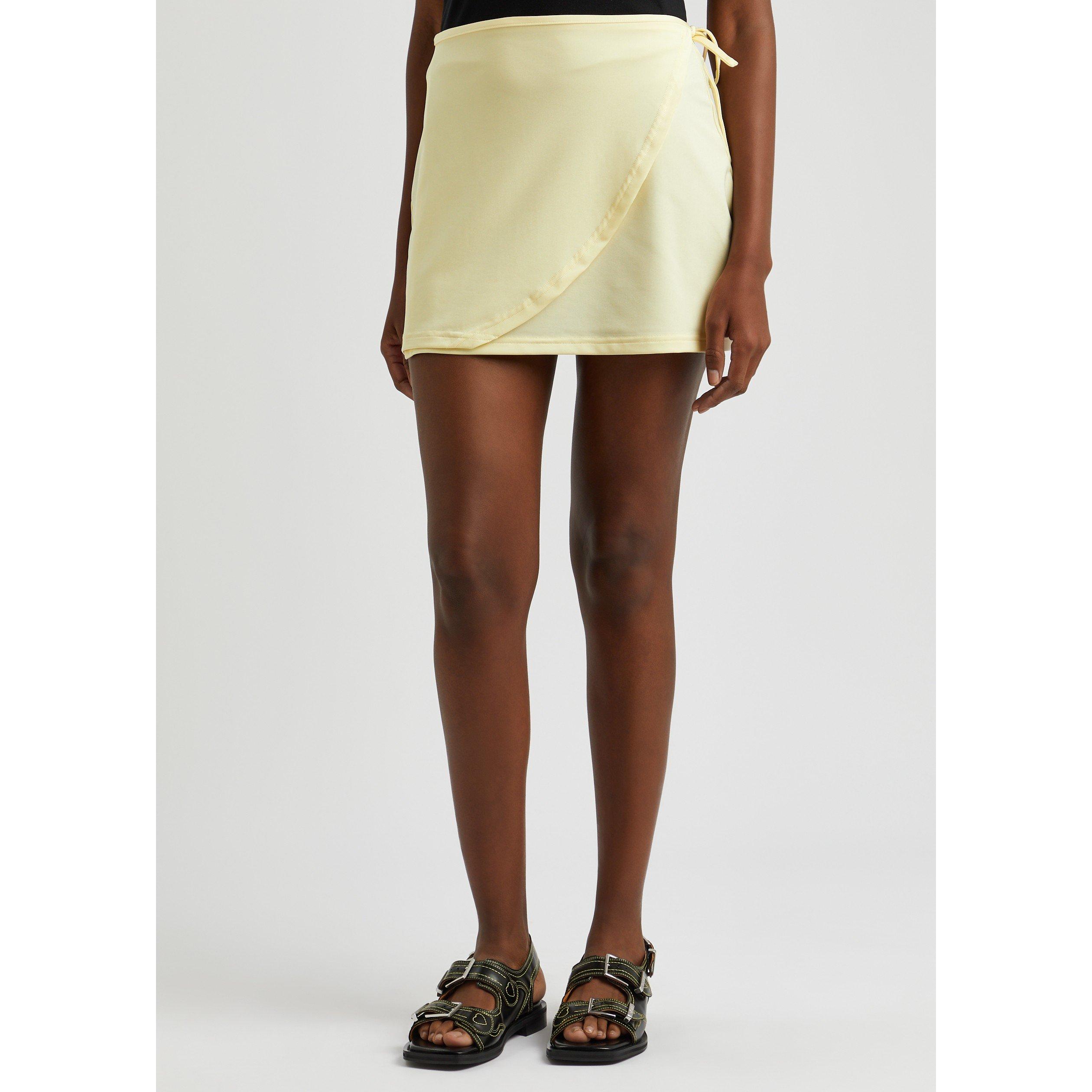 ECRU - OperaSPORT - Women's Ponsa Slim-Fit Wrap Skirt - 2