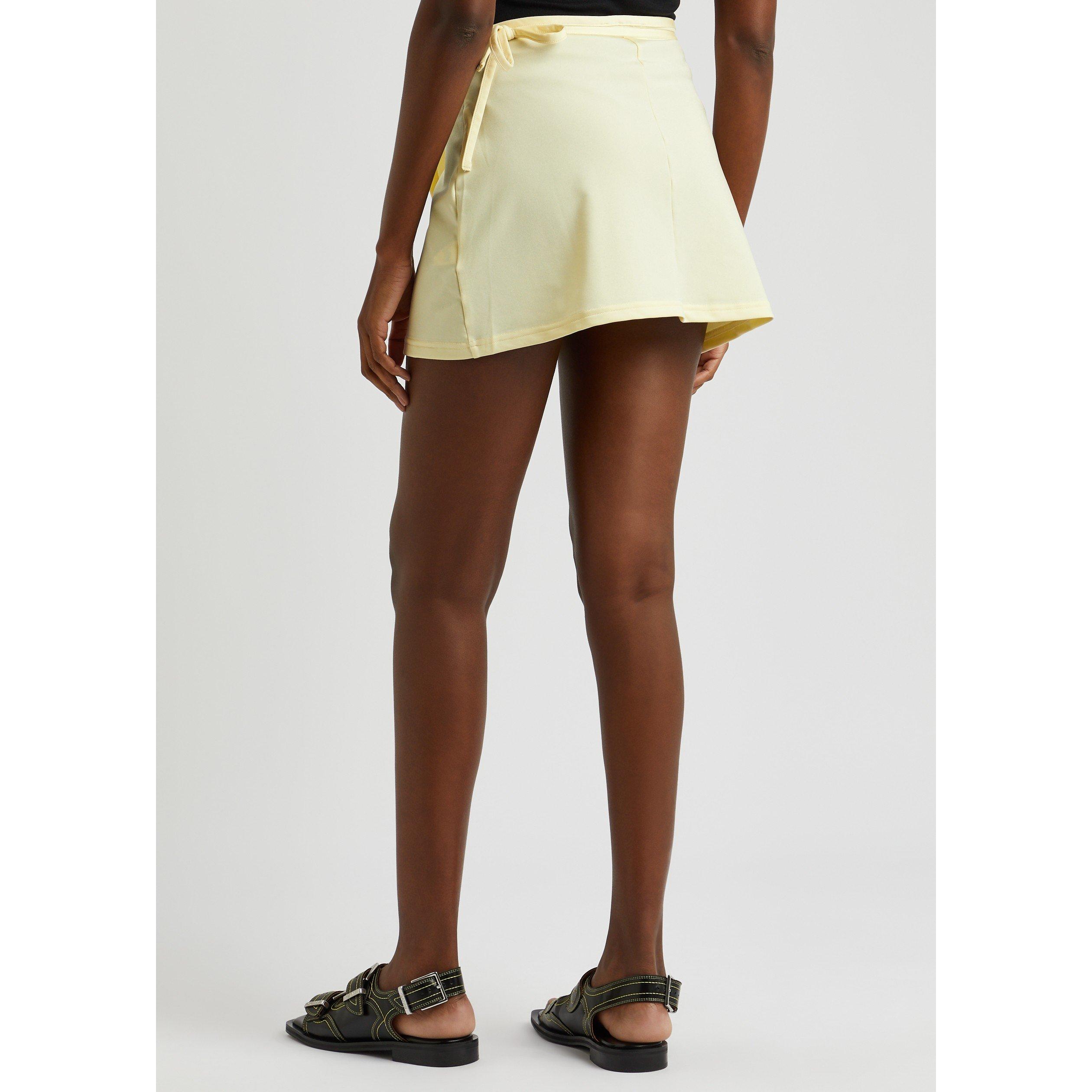ECRU - OperaSPORT - Women's Ponsa Slim-Fit Wrap Skirt - 3