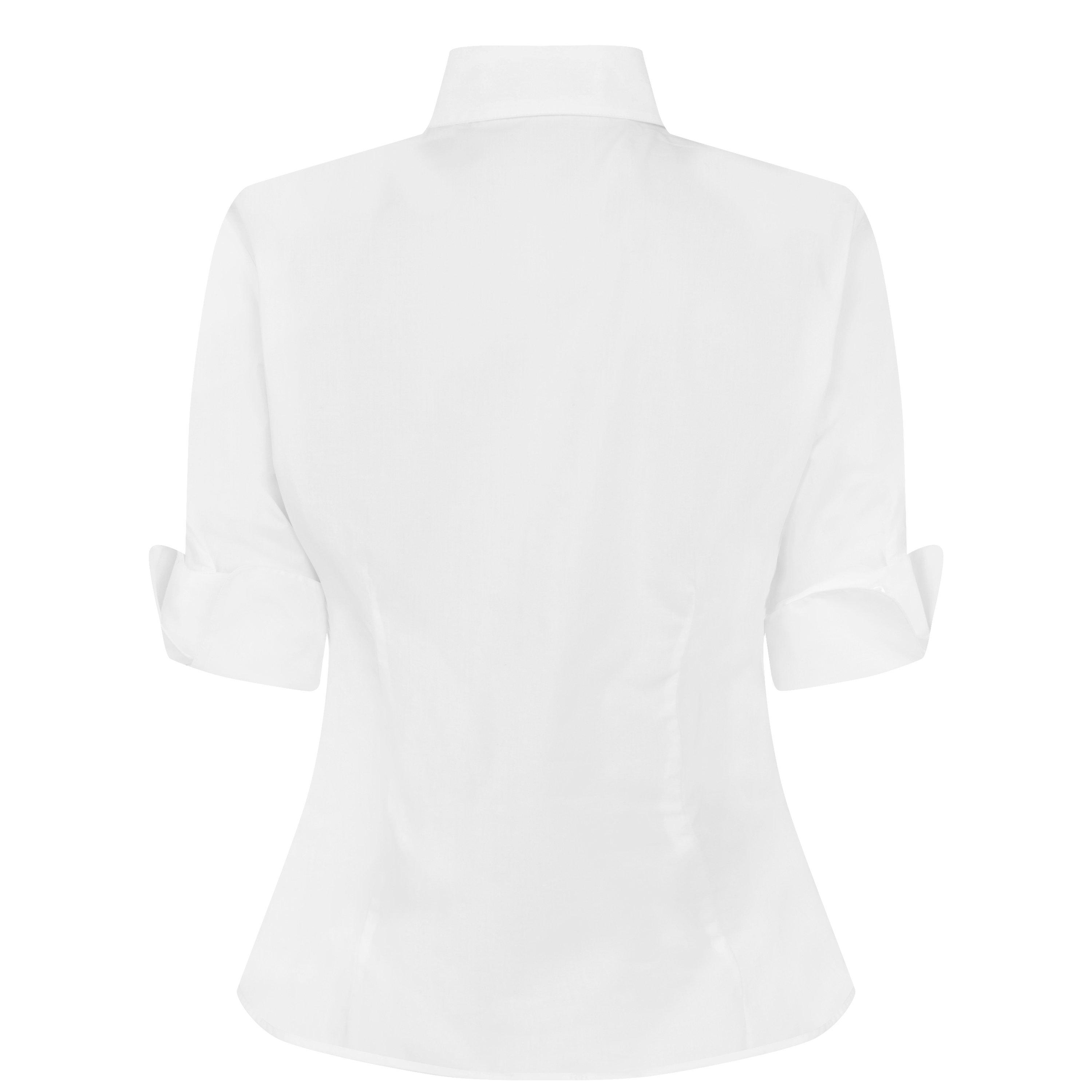 White - Vivienne Westwood - Women's Logo Cotton Short Sleeve Toulouse Shirt - 2