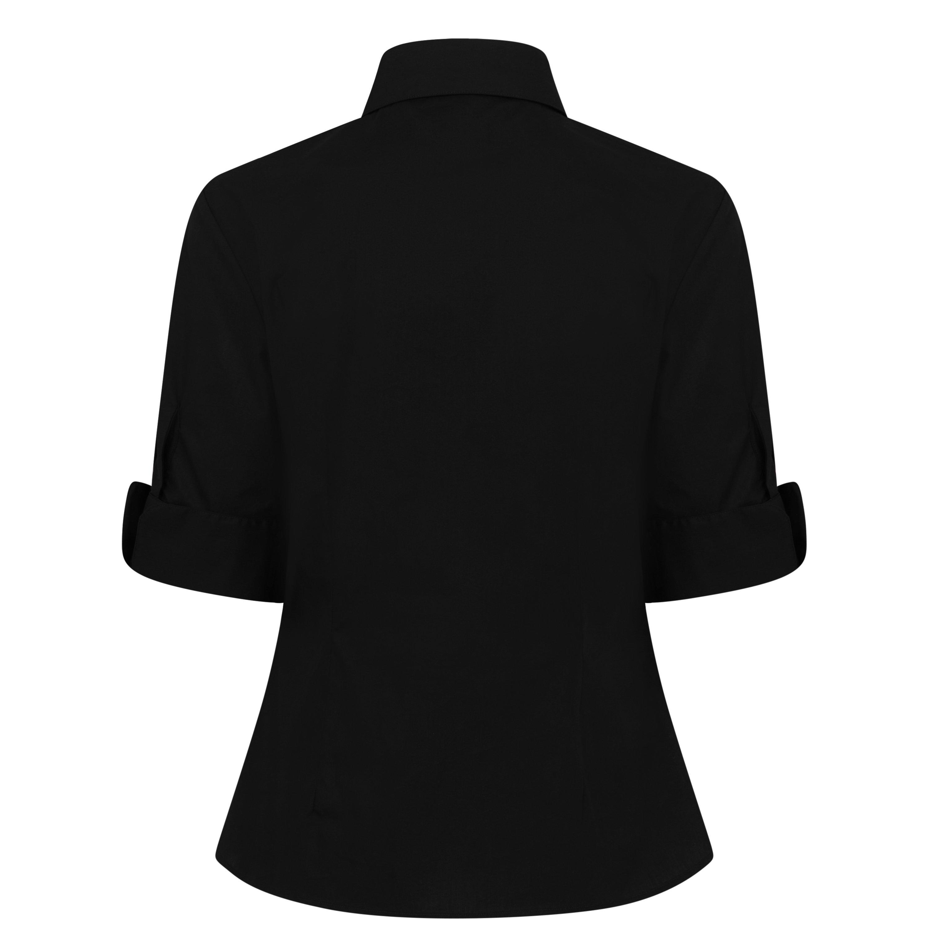 Black - Vivienne Westwood - Women's Logo Cotton Short Sleeve Toulouse Shirt - 8