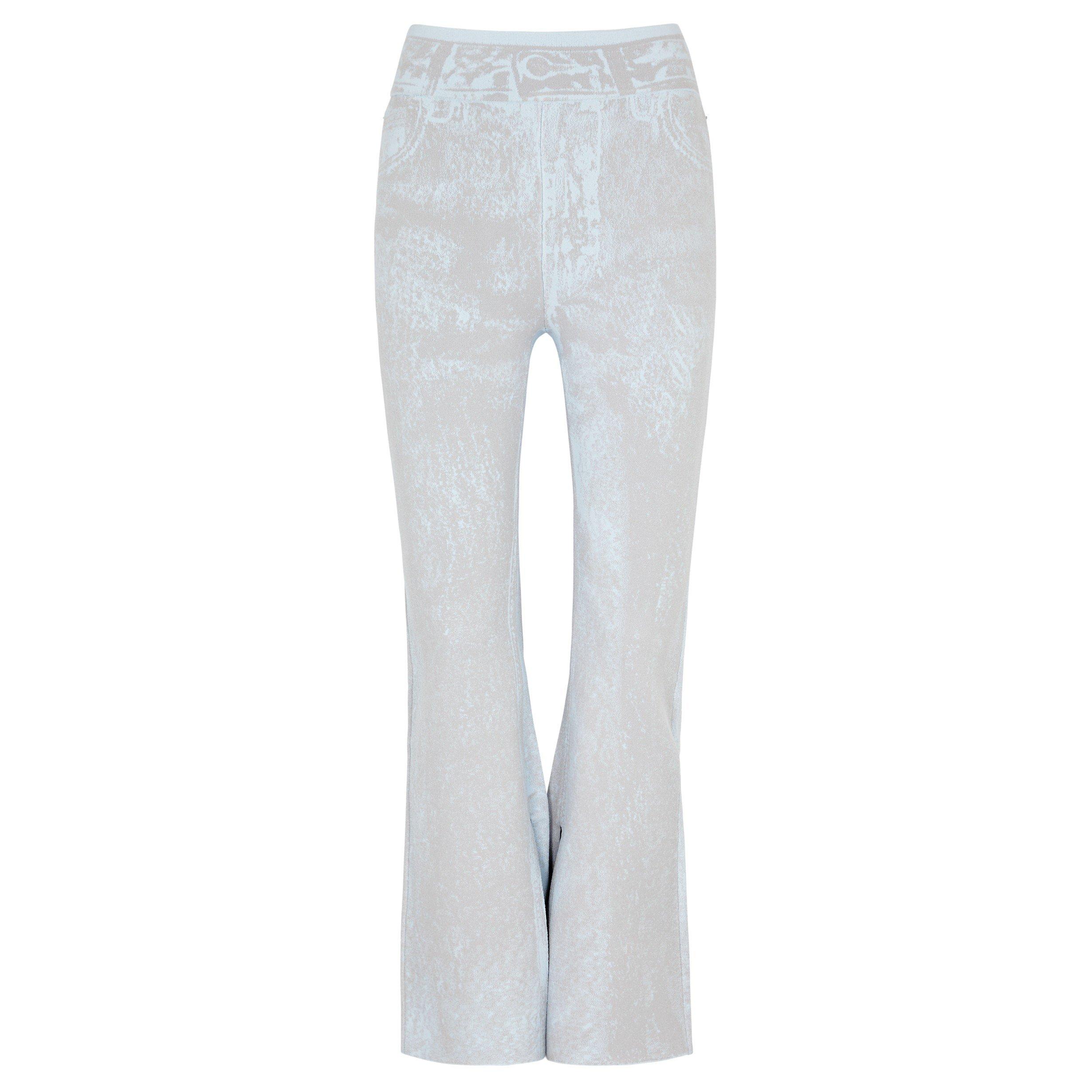 GREY - PH6 - T HAZEL DENIM PRINT SKINNY JEA - 1