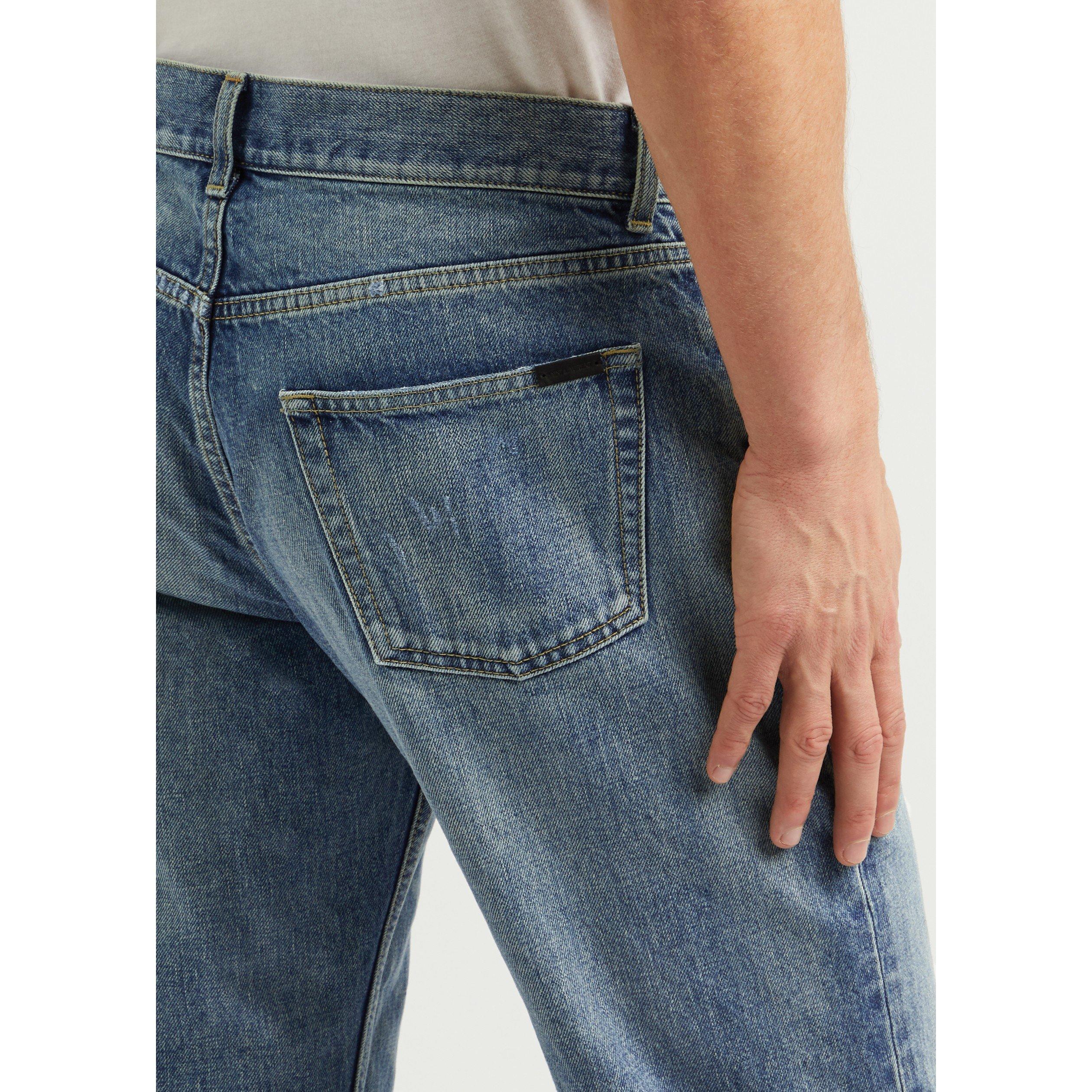 BLUE - Saint Laurent - SL STRAIGHT JEAN - 4