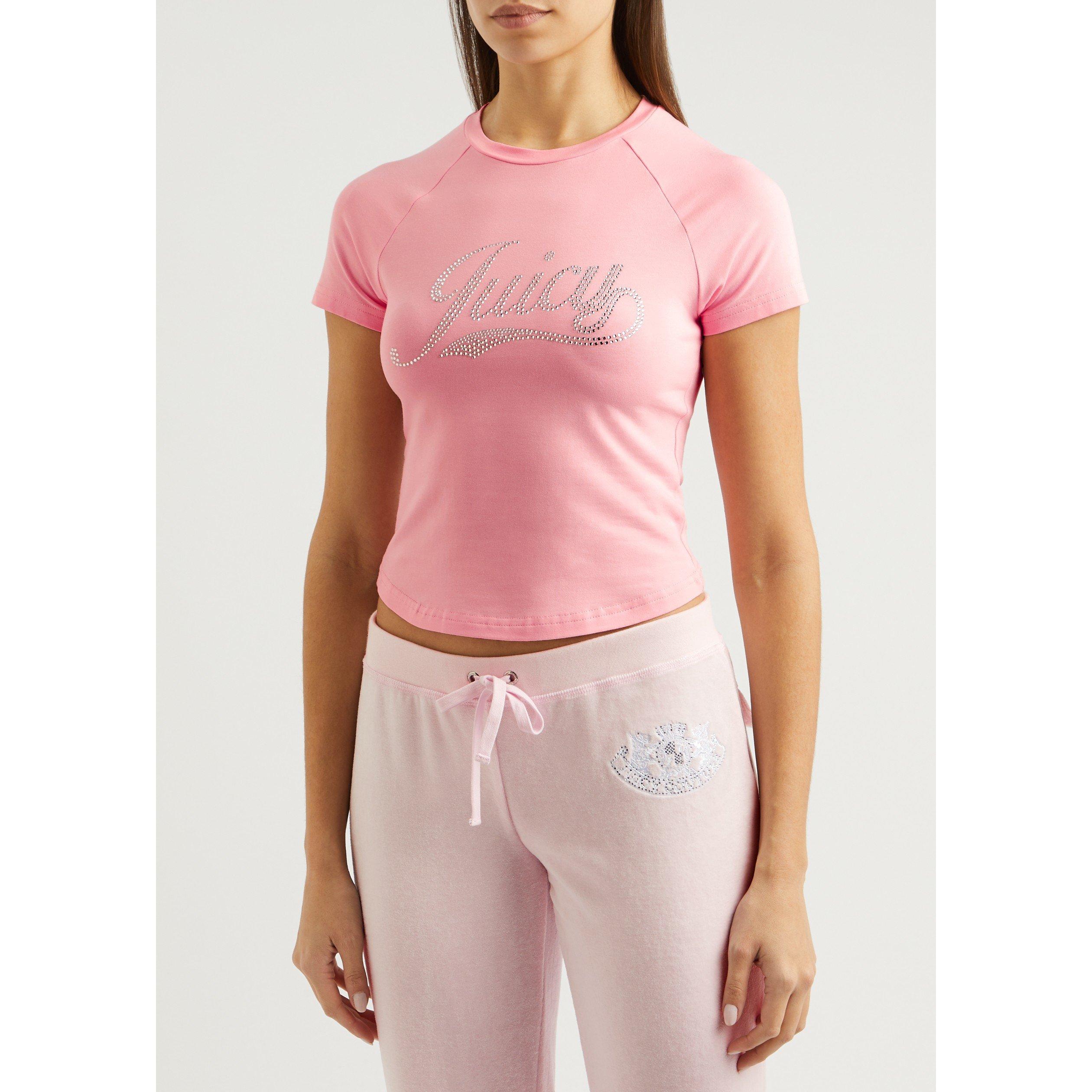 LIGHT PINK - Juicy Couture - T RETRO SHRUNKEN TEE - 2