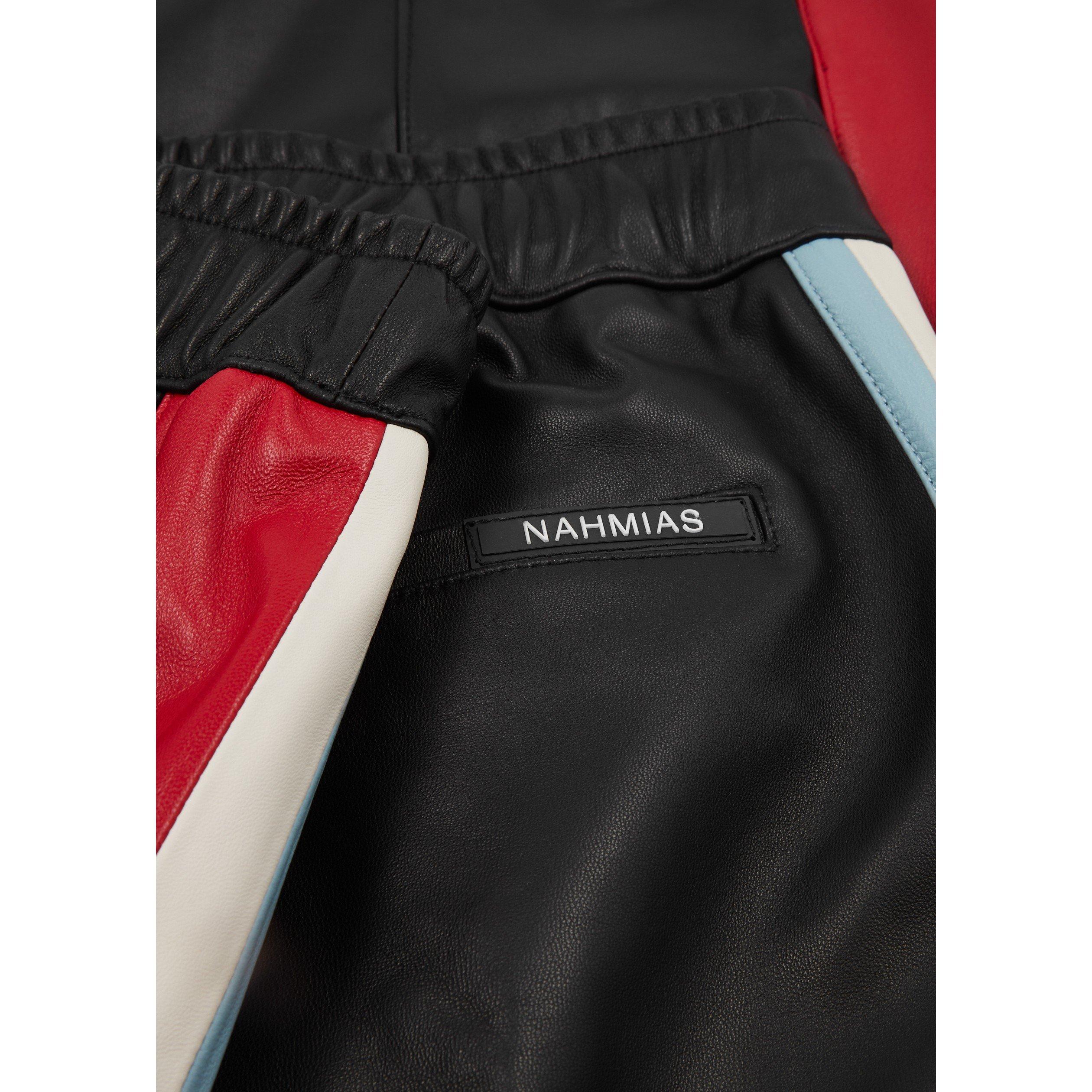 MULTICOLOURED 1 - Nahmias - N LEATHER TRACK PANT - 4