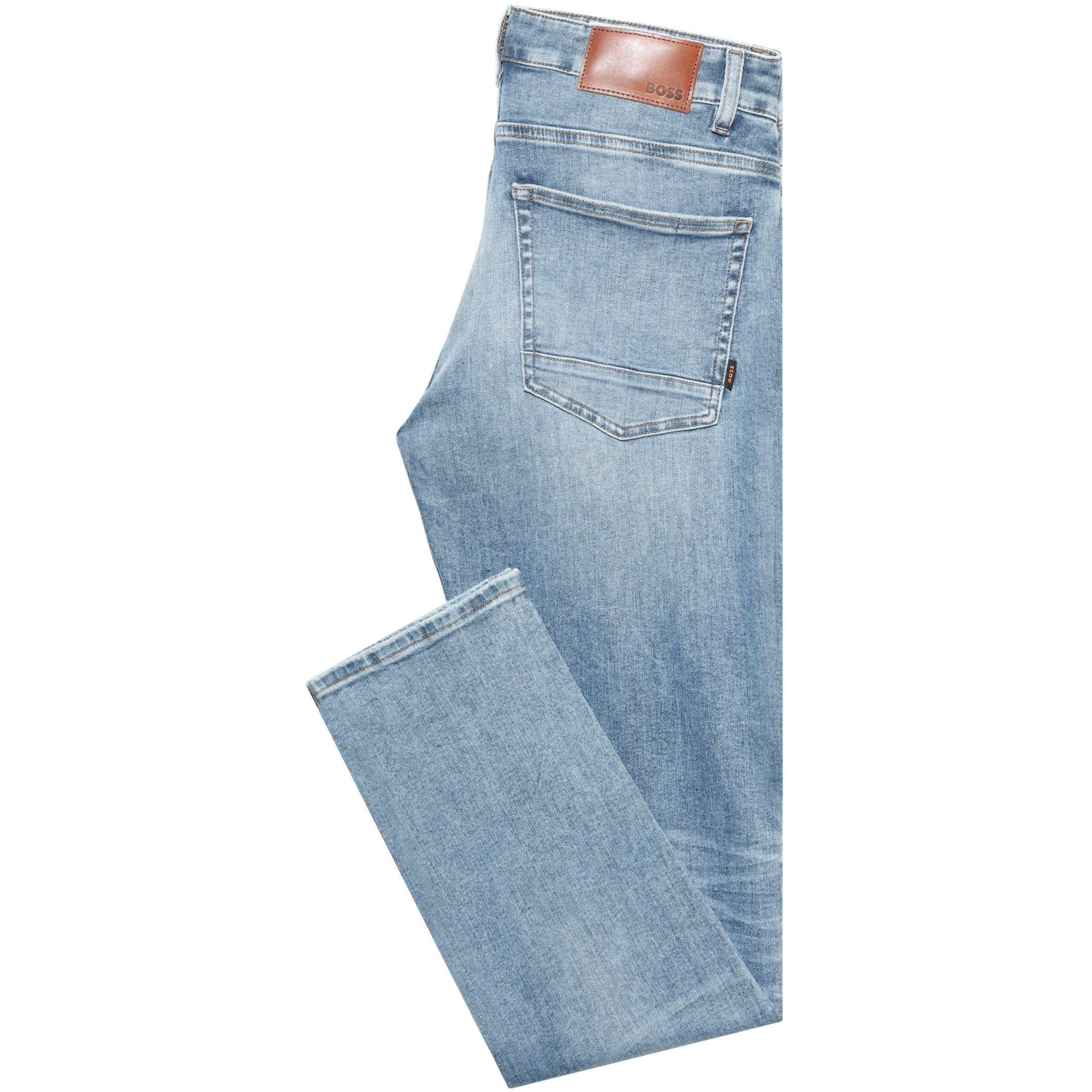 Pas Blue 455 - Boss - Men's Delaware Slim Fit Jeans - 2