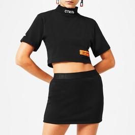 Heron Preston Ctnmb Turtleneck Crop Top