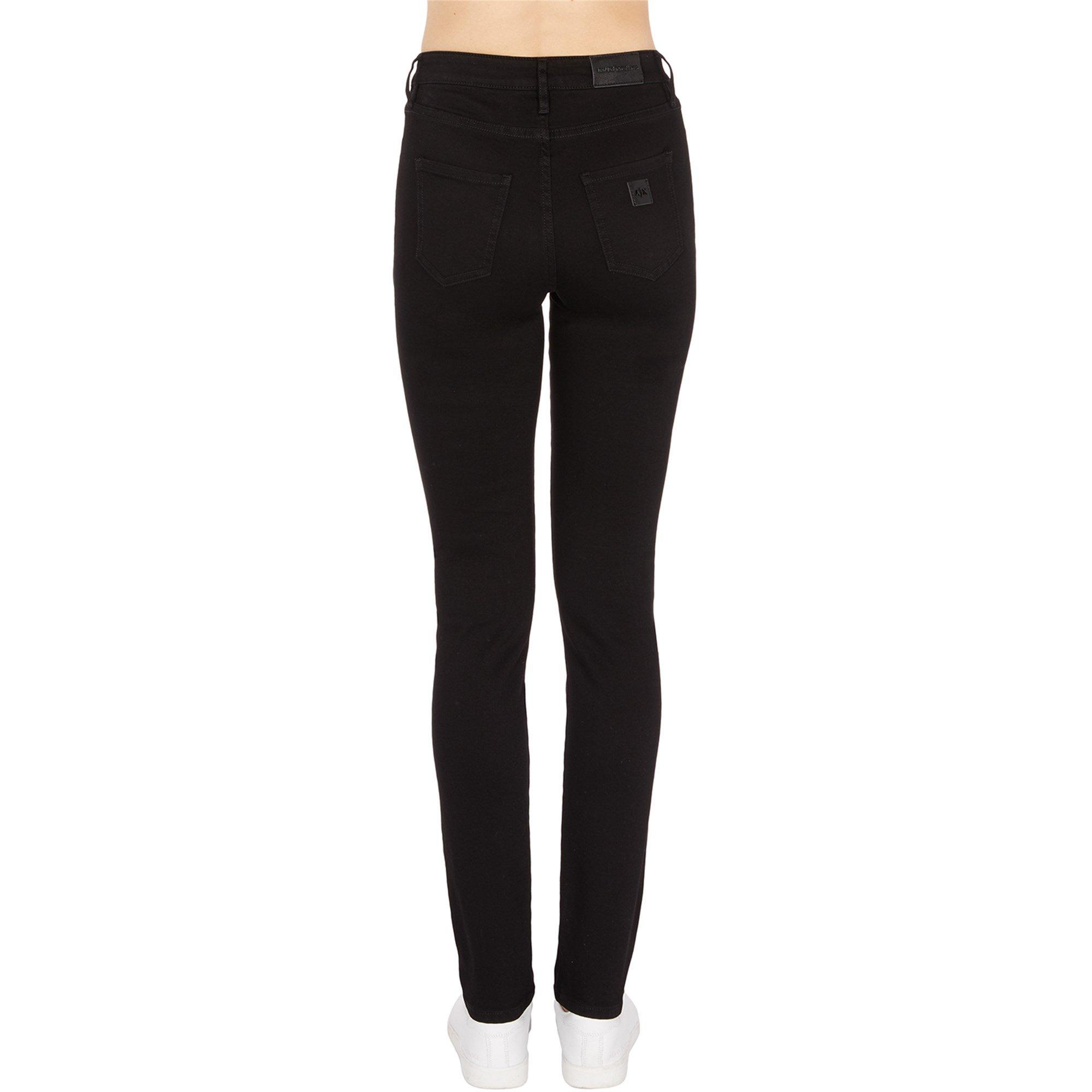 Black 0204 - Armani Exchange - J45 Cigarette Fit Skinny Jeans - 4