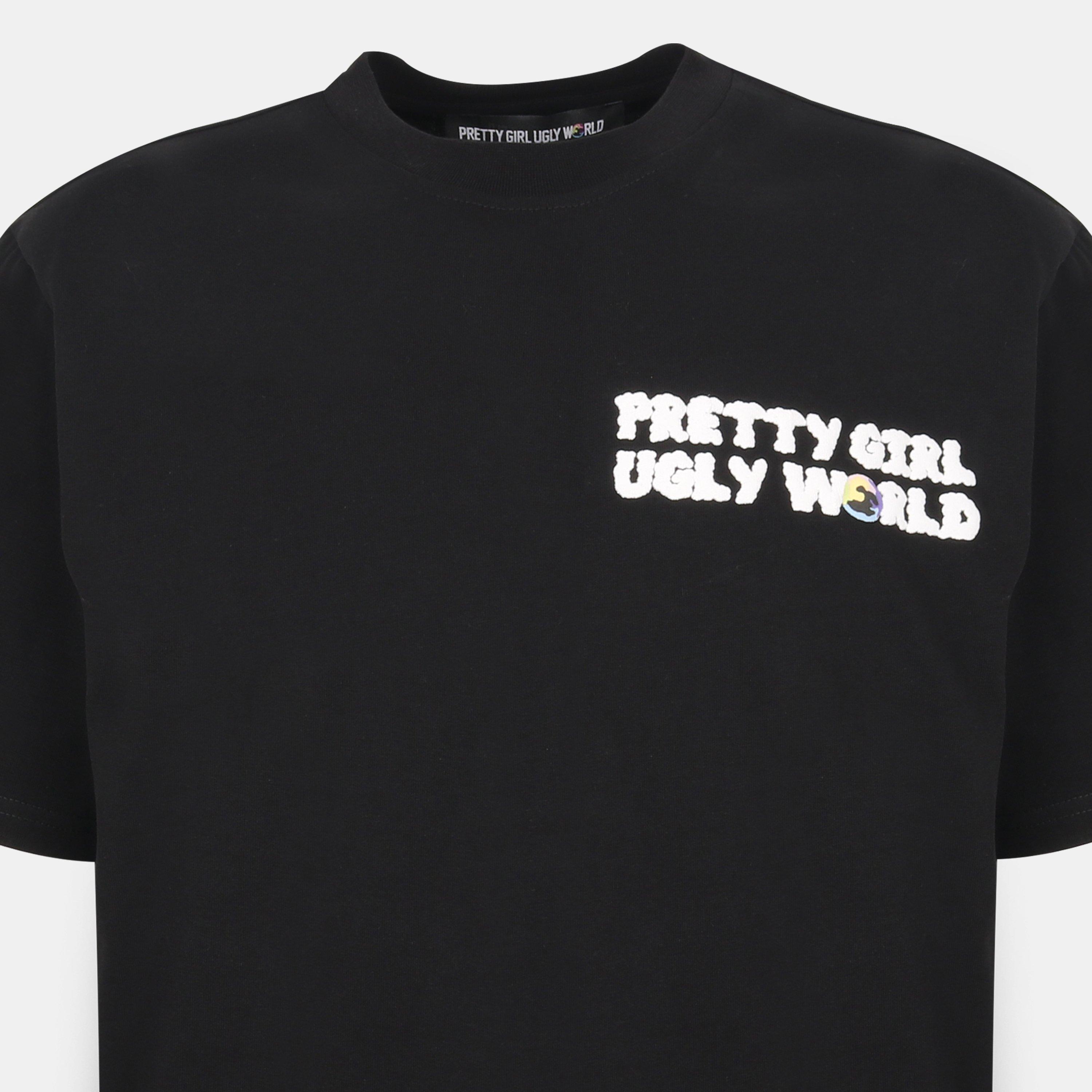 Black/Multi - Pretty Boy Ugly World - Women's Regular Fit T-Shirt - 3