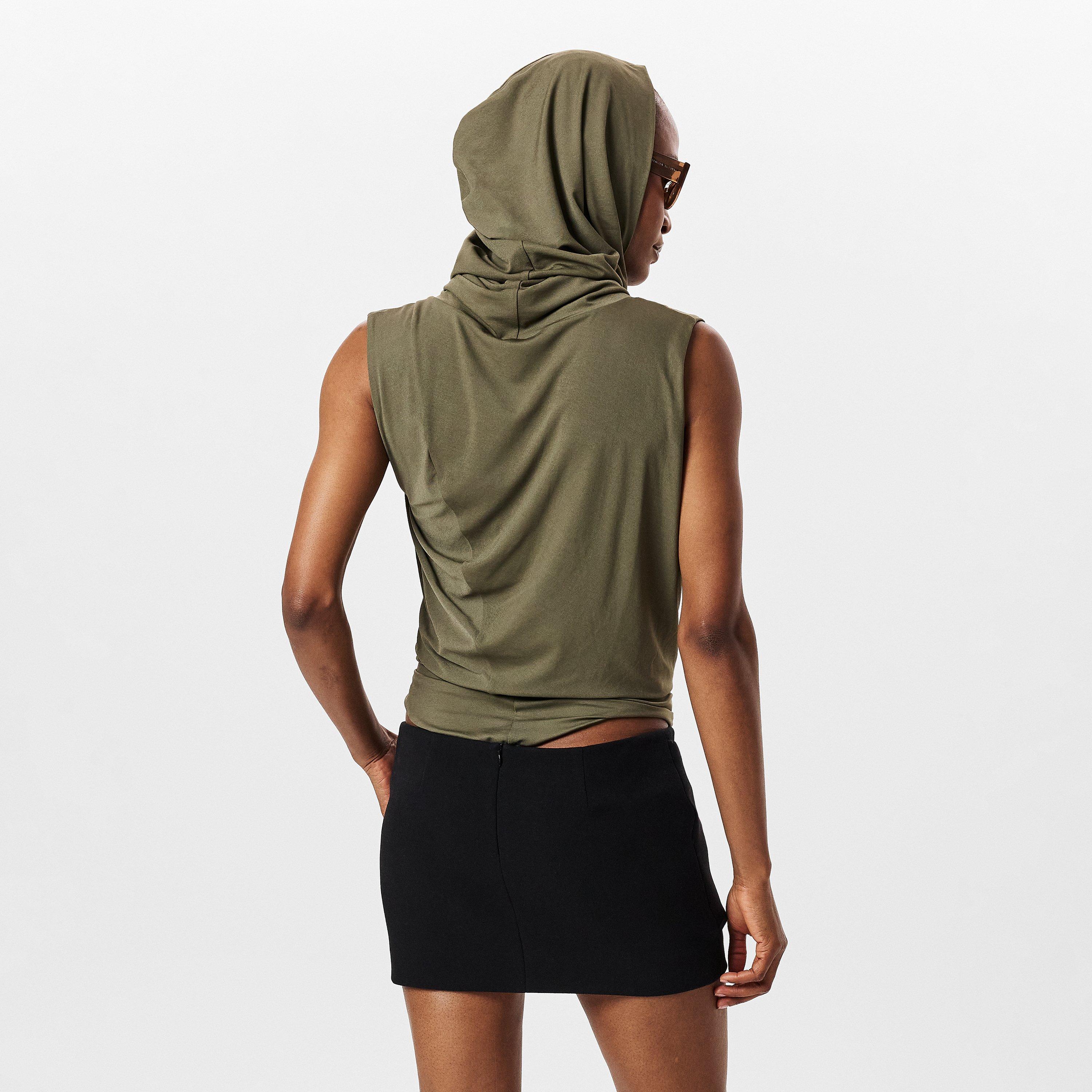 Khaki - Magda Butrym - Women's Slim Fit T-Shirt - 4