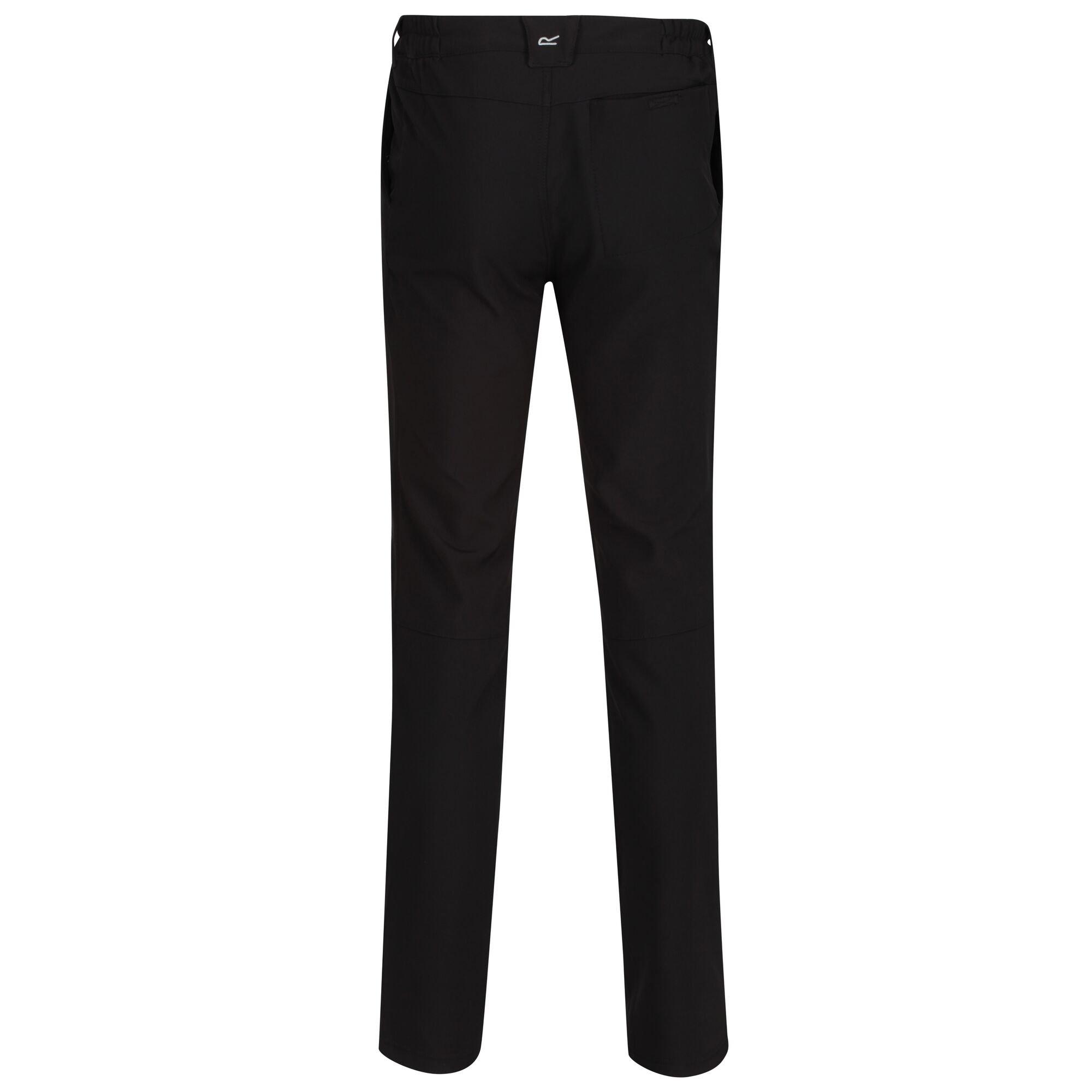 Black - Regatta - Fenton Walking Trouser(Long) - 12