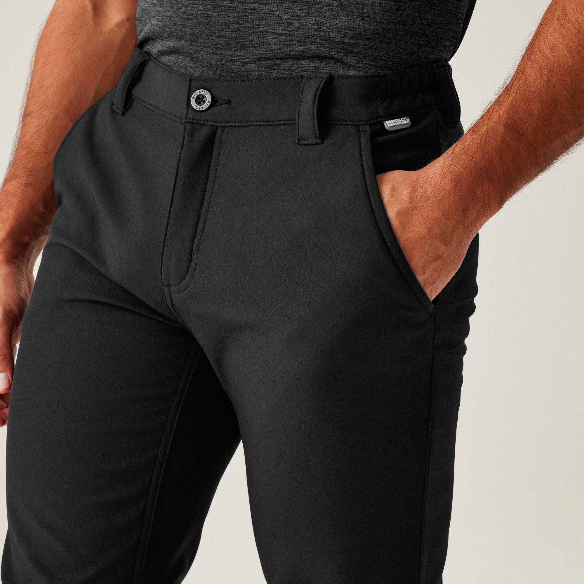 Black - Regatta - Fenton Walking Trouser(Long) - 4