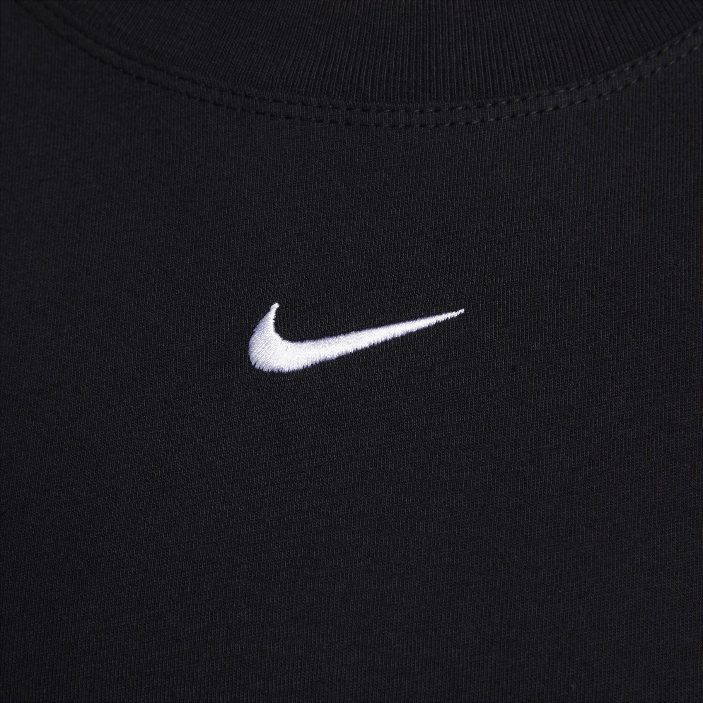 Zwart/Wit - Nike - Oversized Logo T-Shirt Womens - 4