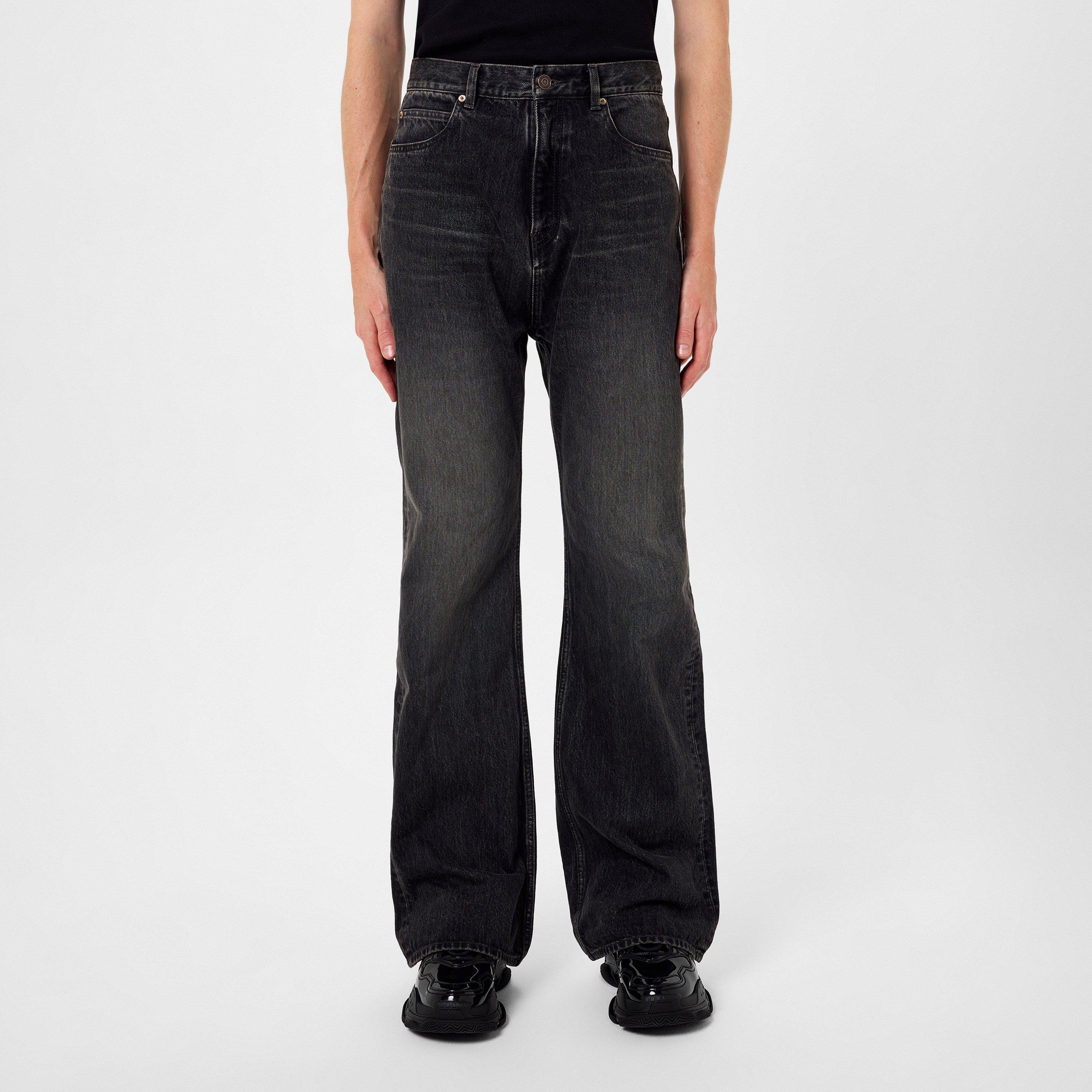 Wash Black - Balenciaga - Flared Jeans - 3