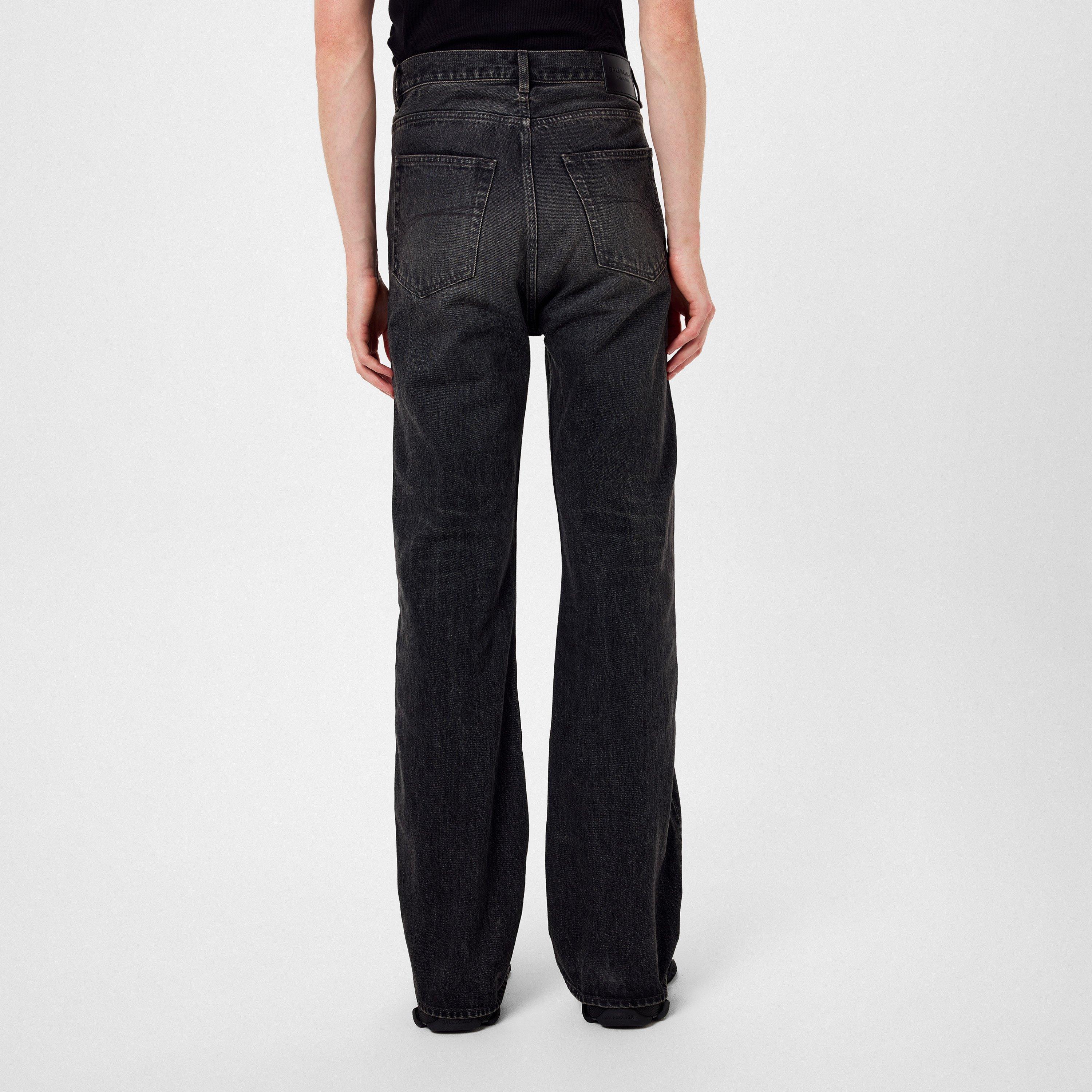 Wash Black - Balenciaga - Flared Jeans - 4