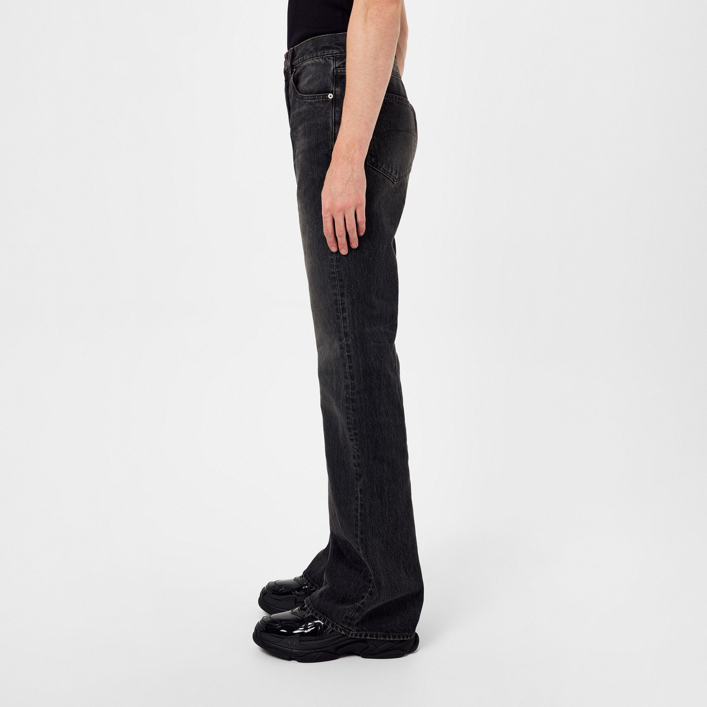 Wash Black - Balenciaga - Flared Jeans - 5
