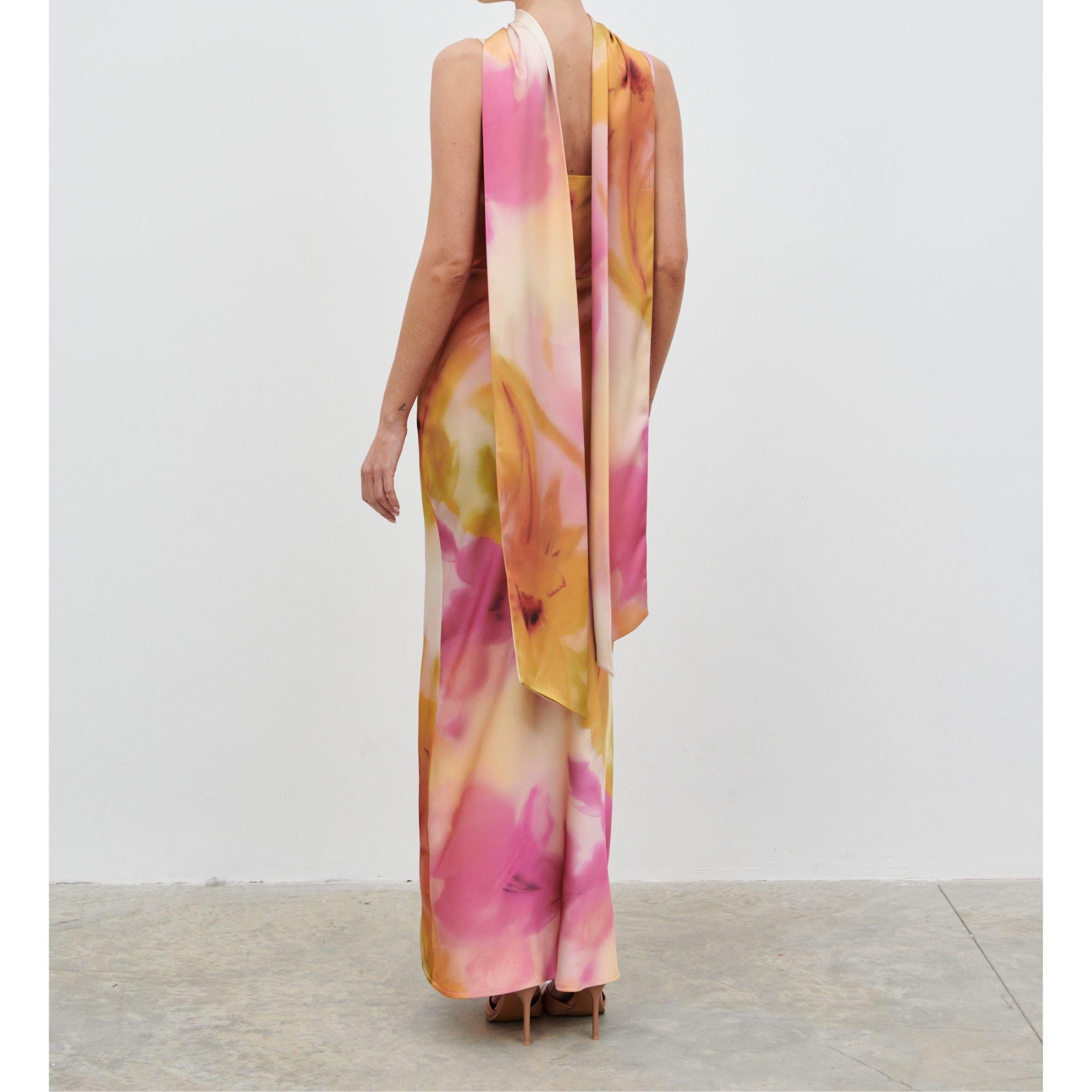 Pink/Yellow - Pretty Lavish - Women's Oversized T-Shirt - 3