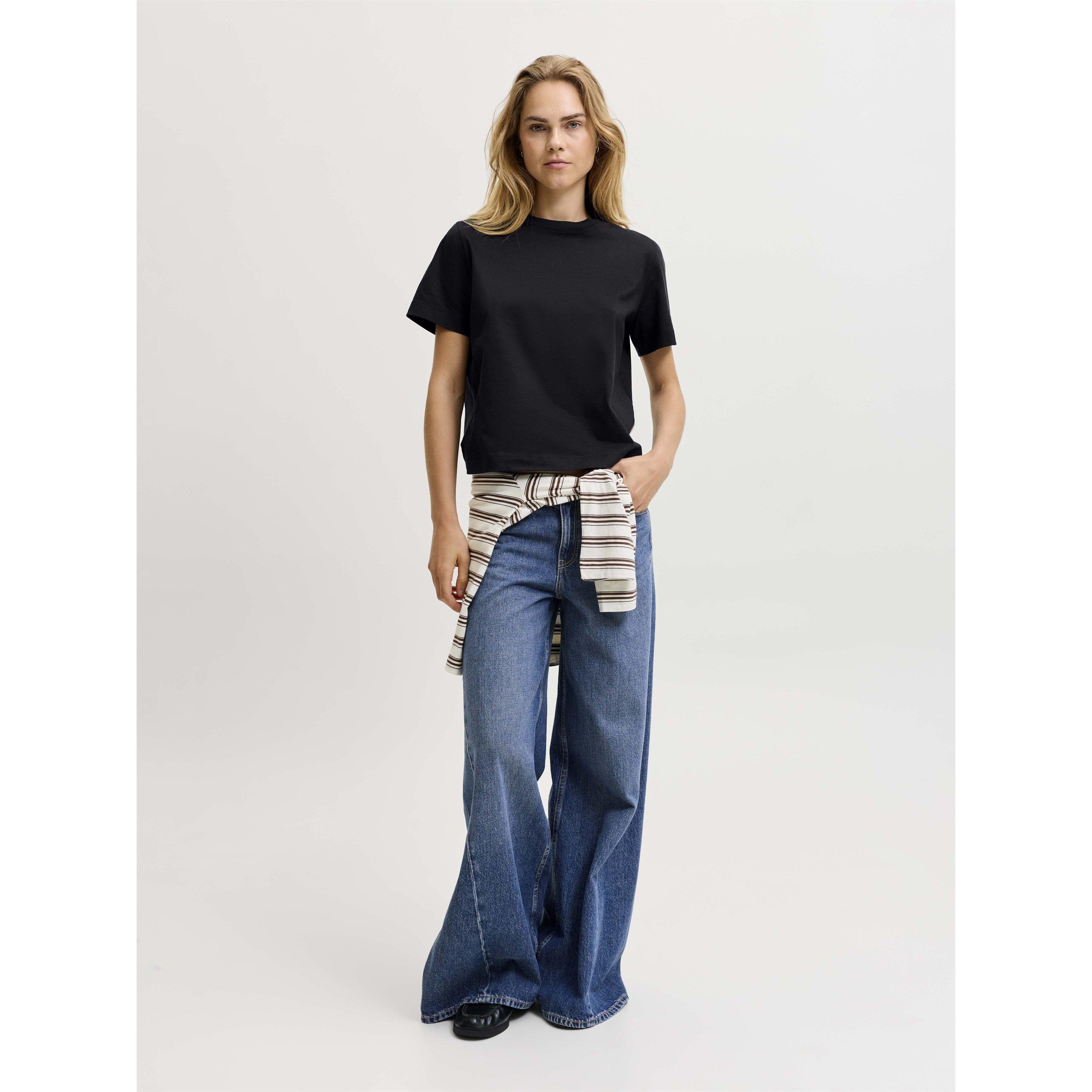 Black - JJXX - JJXX Sophia Boxy Ss Ld64 - 6