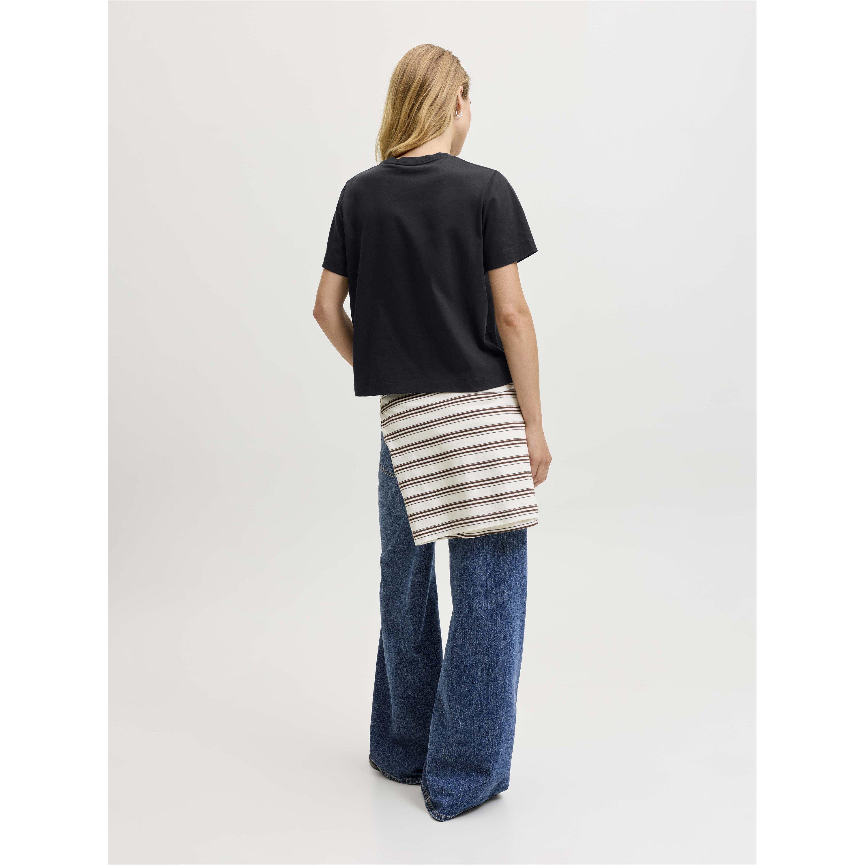 Black - JJXX - JJXX Sophia Boxy Ss Ld64 - 7