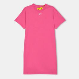 Off White Off Tee Dress Jn99