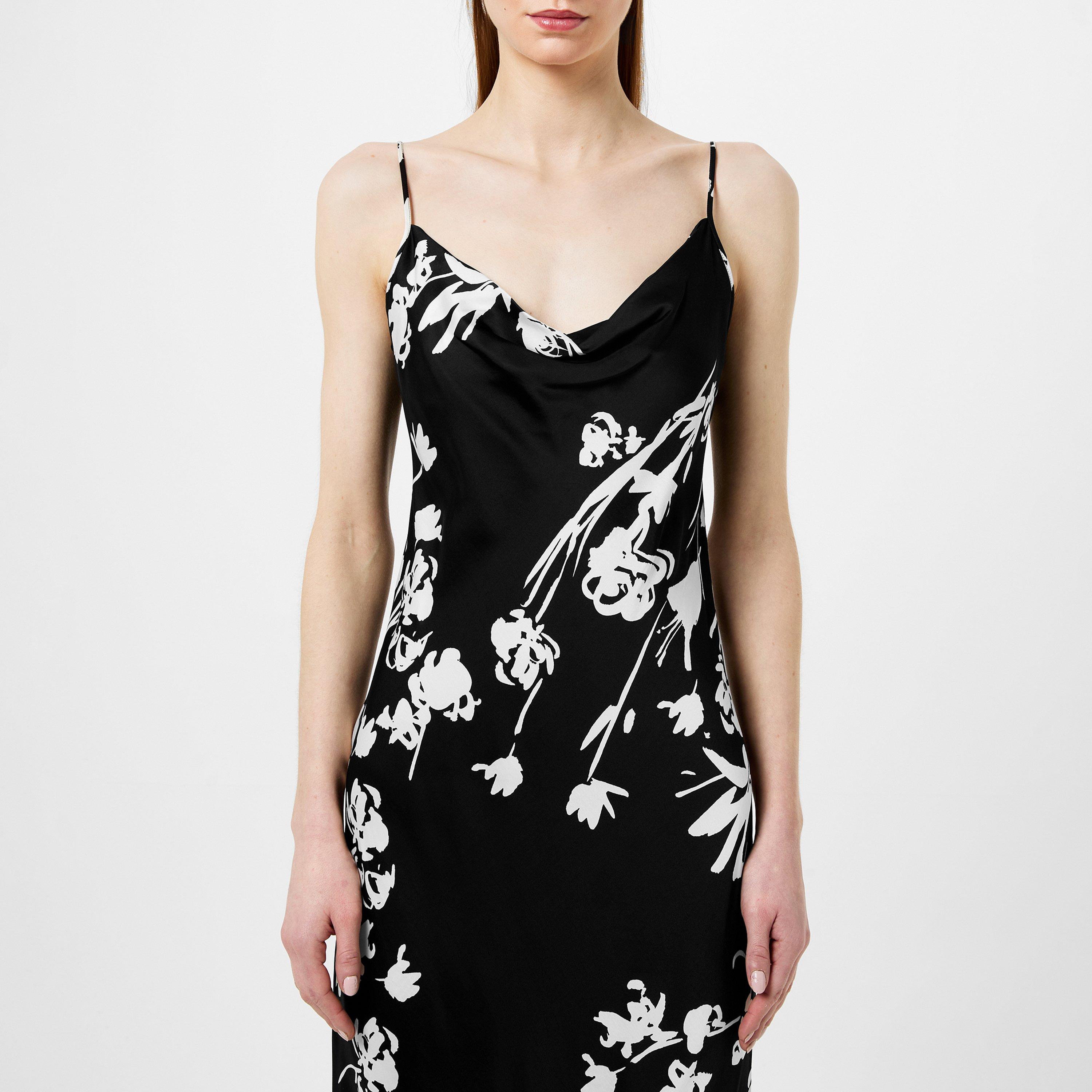 BLACK - Marella - Camisole Floral Dress - 4