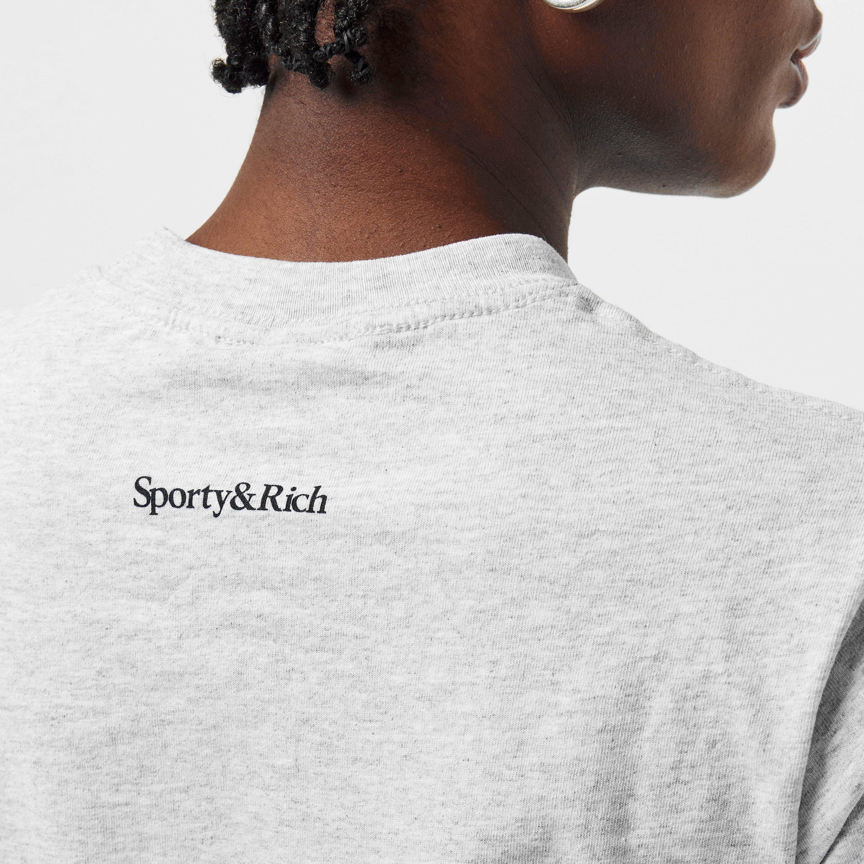 Heather Grey - Sporty and Rich - Sporty League Tee - 5