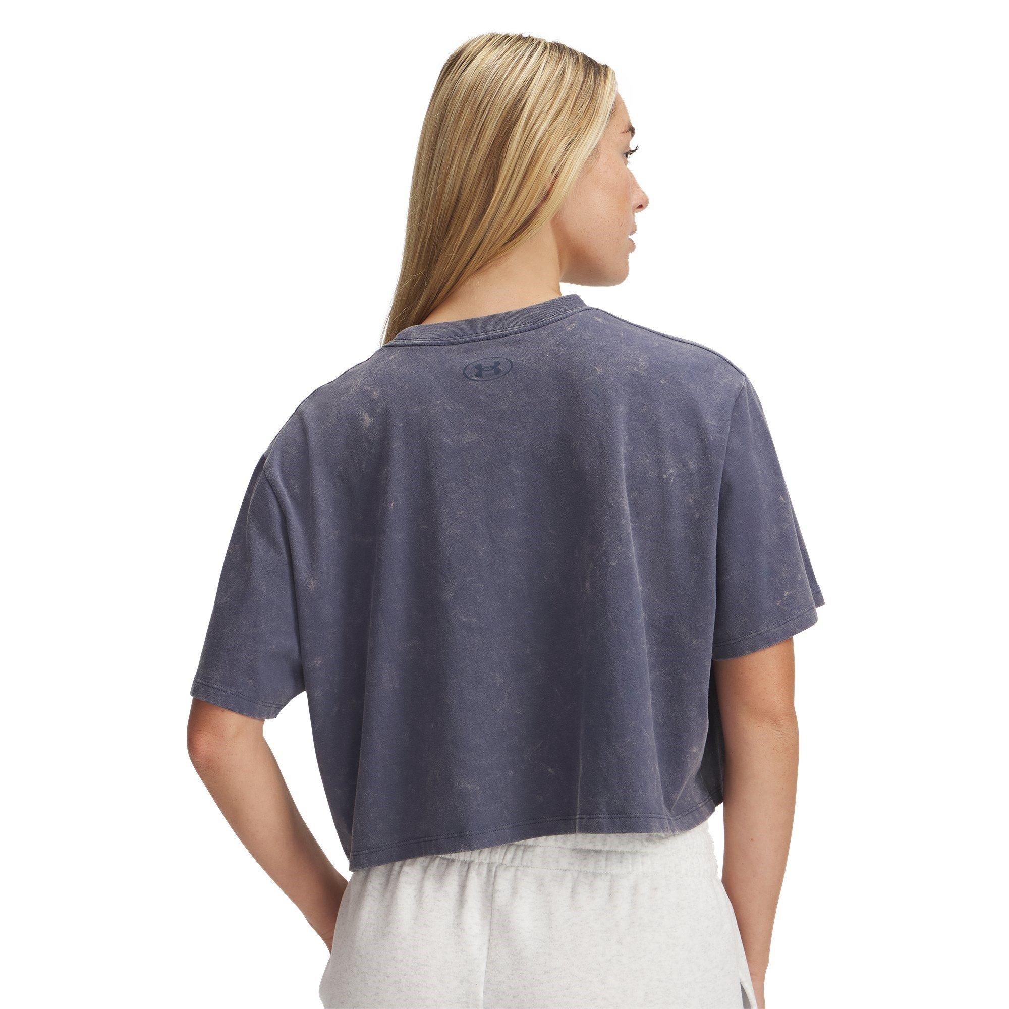 DownpourGry/Blk - Under Armour - Rival Wash Short-Sleeve Regular Fit T-Shirt - 2