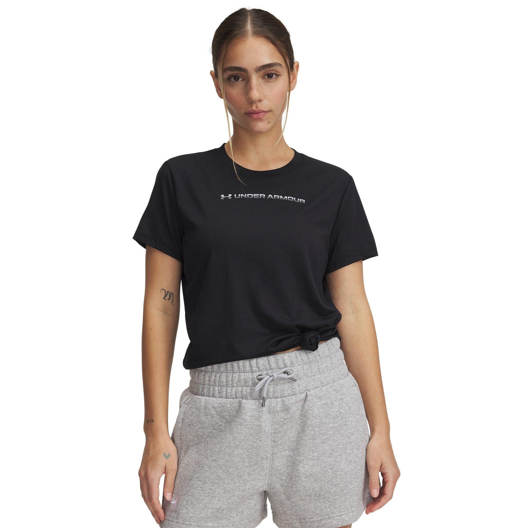 Blk/Castlerock - Under Armour - Women's Regular Fit T-Shirt - 1