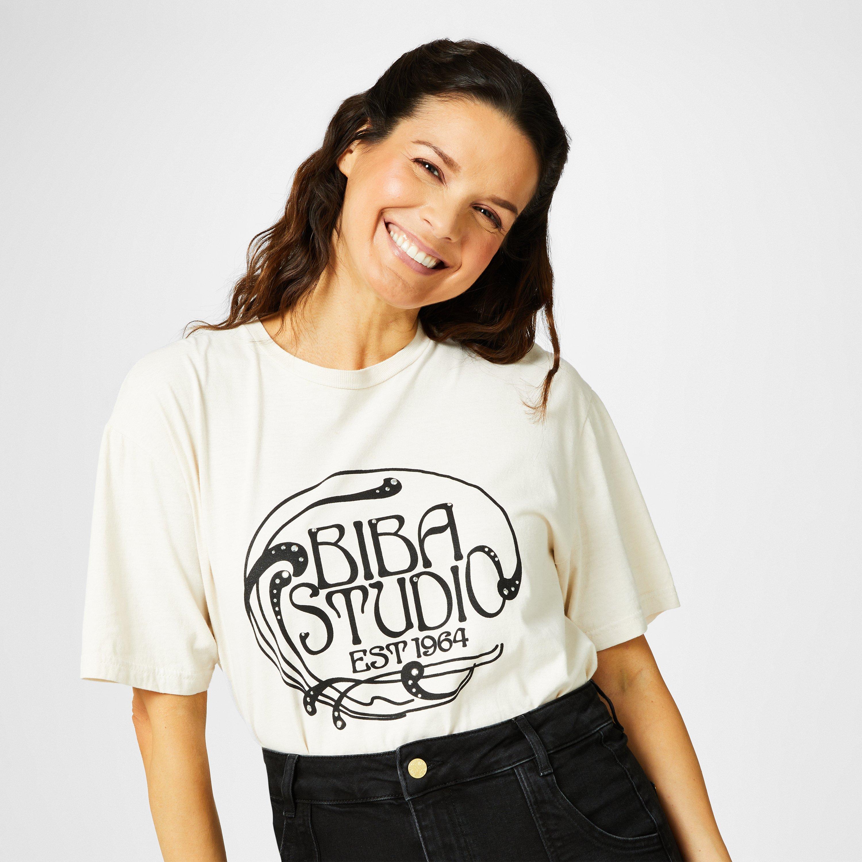 Studio Hot Fix - Biba - Biba Vintage Printed T-shirt - 3